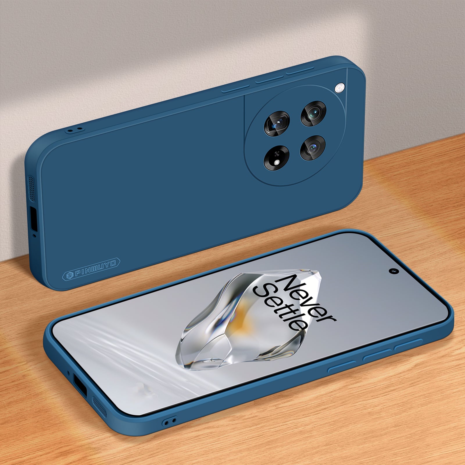 PINWUYO JK Touching Series For OnePlus 12 5G Case Anti-Scratch Soft TPU Back Cover