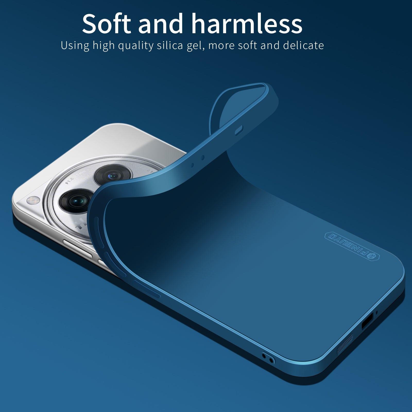 PINWUYO JK Touching Series For OnePlus 12 5G Case Anti-Scratch Soft TPU Back Cover