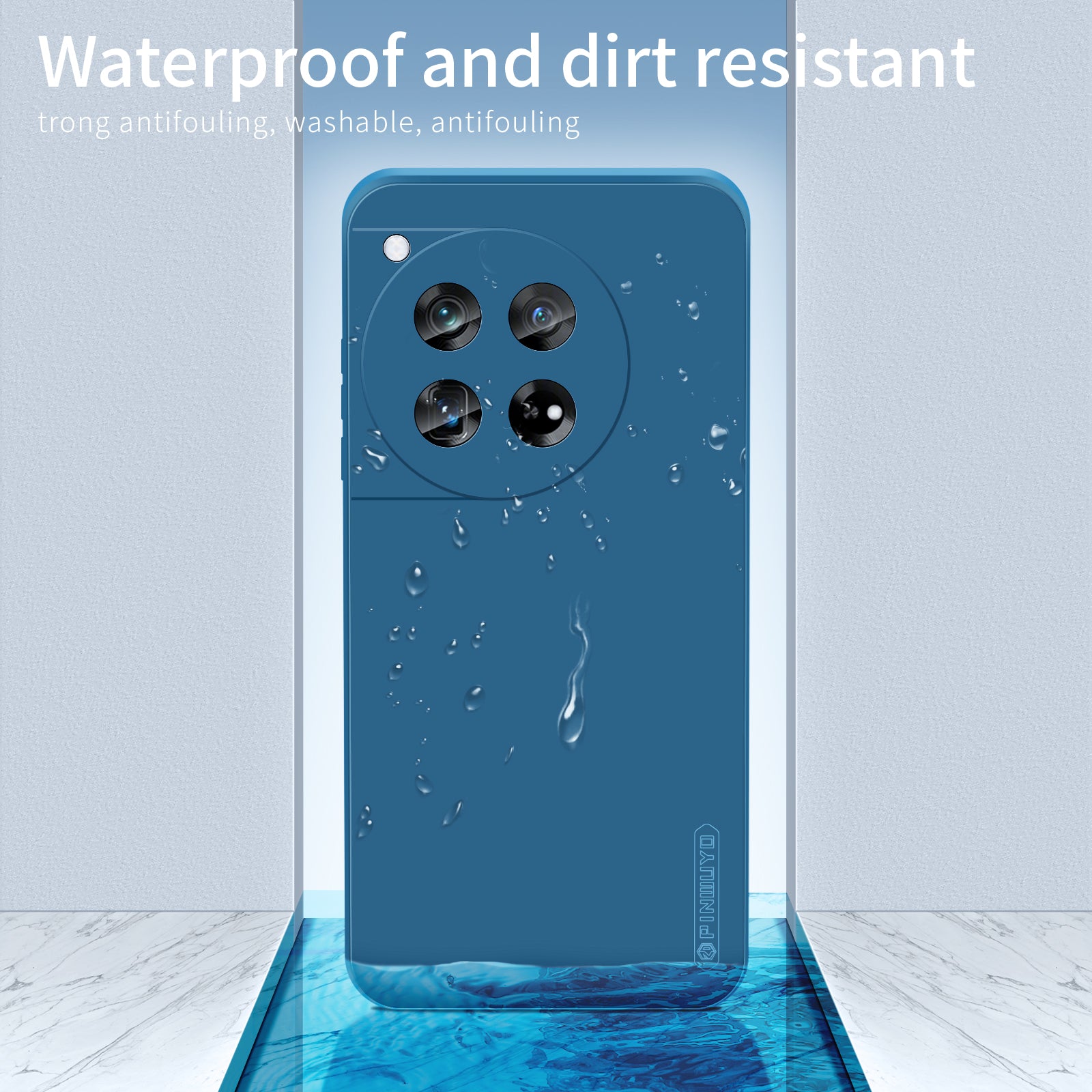 PINWUYO JK Touching Series For OnePlus 12 5G Case Anti-Scratch Soft TPU Back Cover
