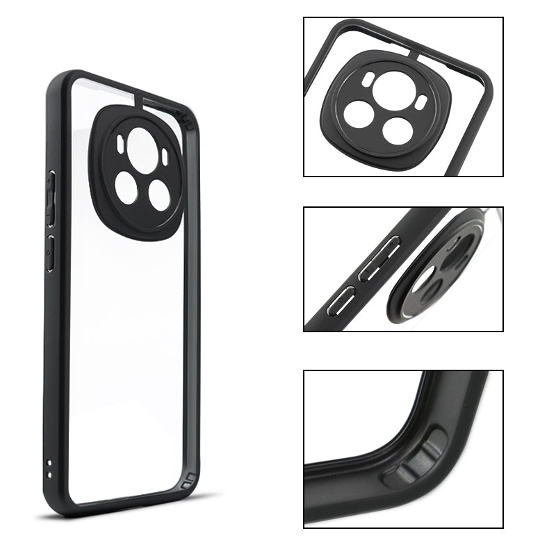 For Honor Magic6 5G Cell Phone Case Bump Proof TPU + PC Back Shell