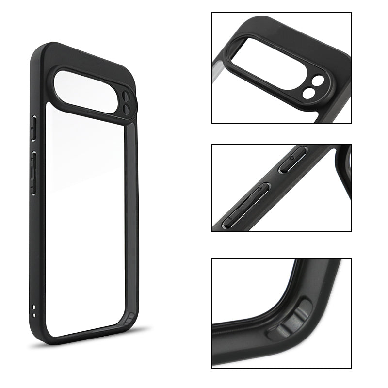 For Google Pixel 9 Phone Case Anti-Scratch Phone Shell Slim-Fit TPU + PC Phone Cover