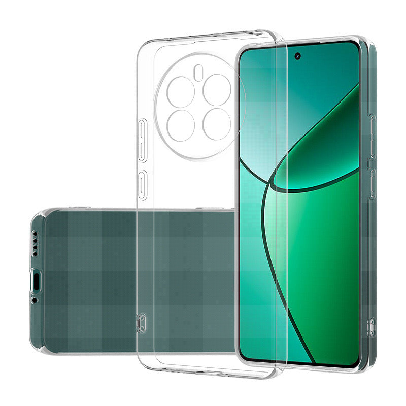 For Realme 12 Pro 5G / 12 Pro+ 5G Clear Case Anti-drop TPU Protective Shell Cover with Precise Lens Cutout