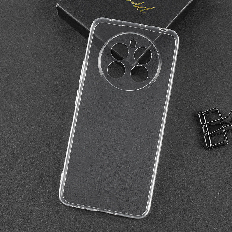 For Realme 12 Pro+ 5G Clear Case TPU Slim-Fit Precise Lens Cutout Phone Cover