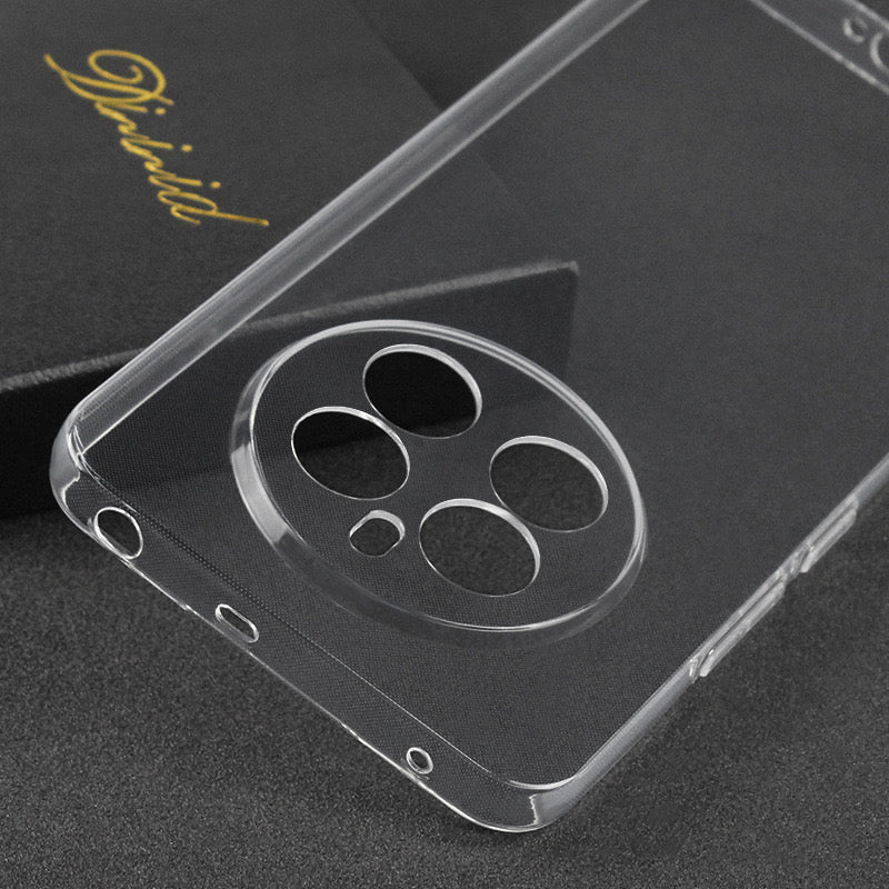 For Realme 12 Pro+ 5G Clear Case TPU Slim-Fit Precise Lens Cutout Phone Cover