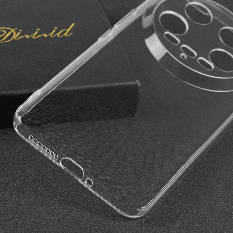 For Xiaomi 14 Ultra Case Clear Slim-Fit TPU Drop Protection Phone Protective Cover