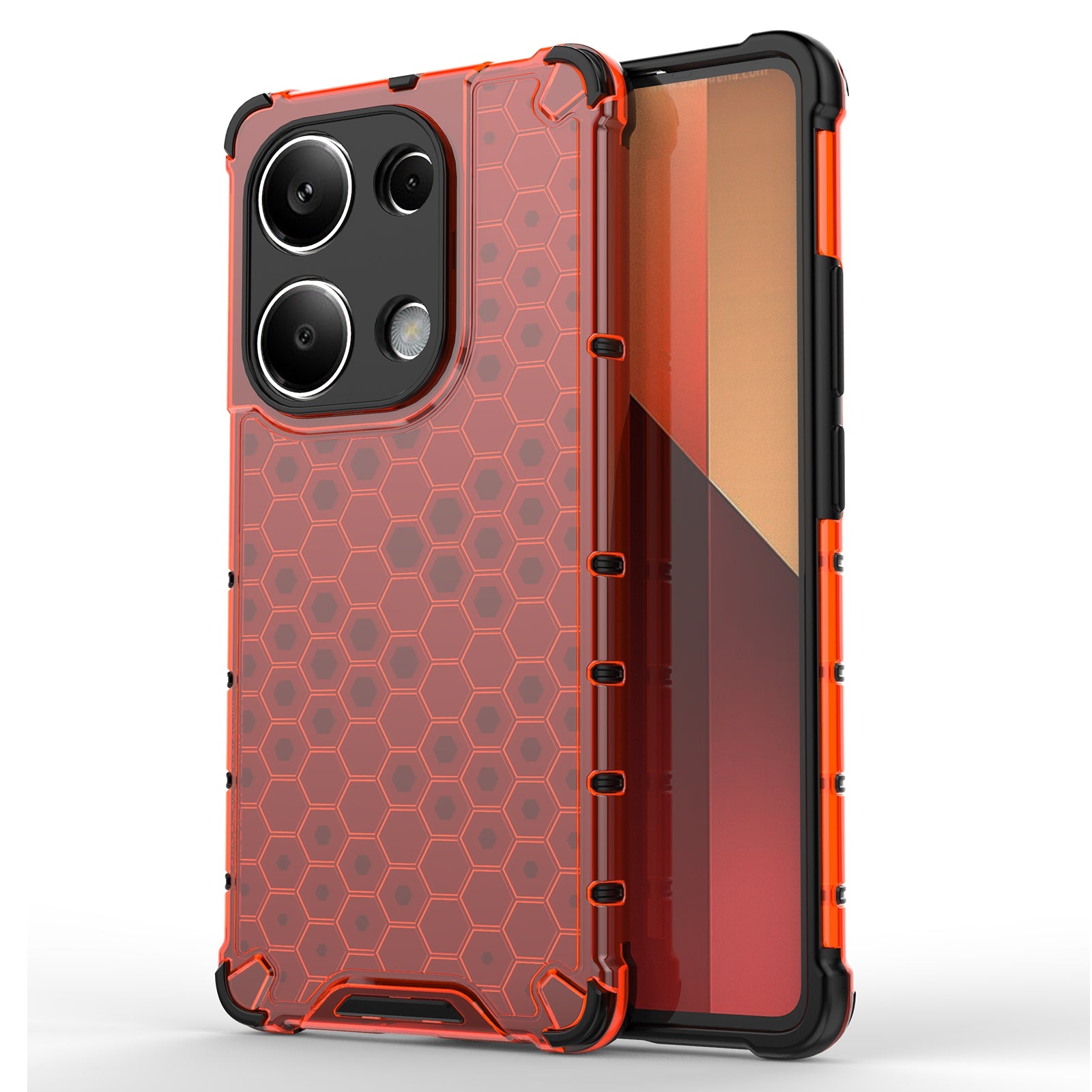 For Xiaomi Redmi Note 13 Pro 4G / Poco M6 Pro 4G Cell Phone Cases Soft TPU Hard PC Back Shell