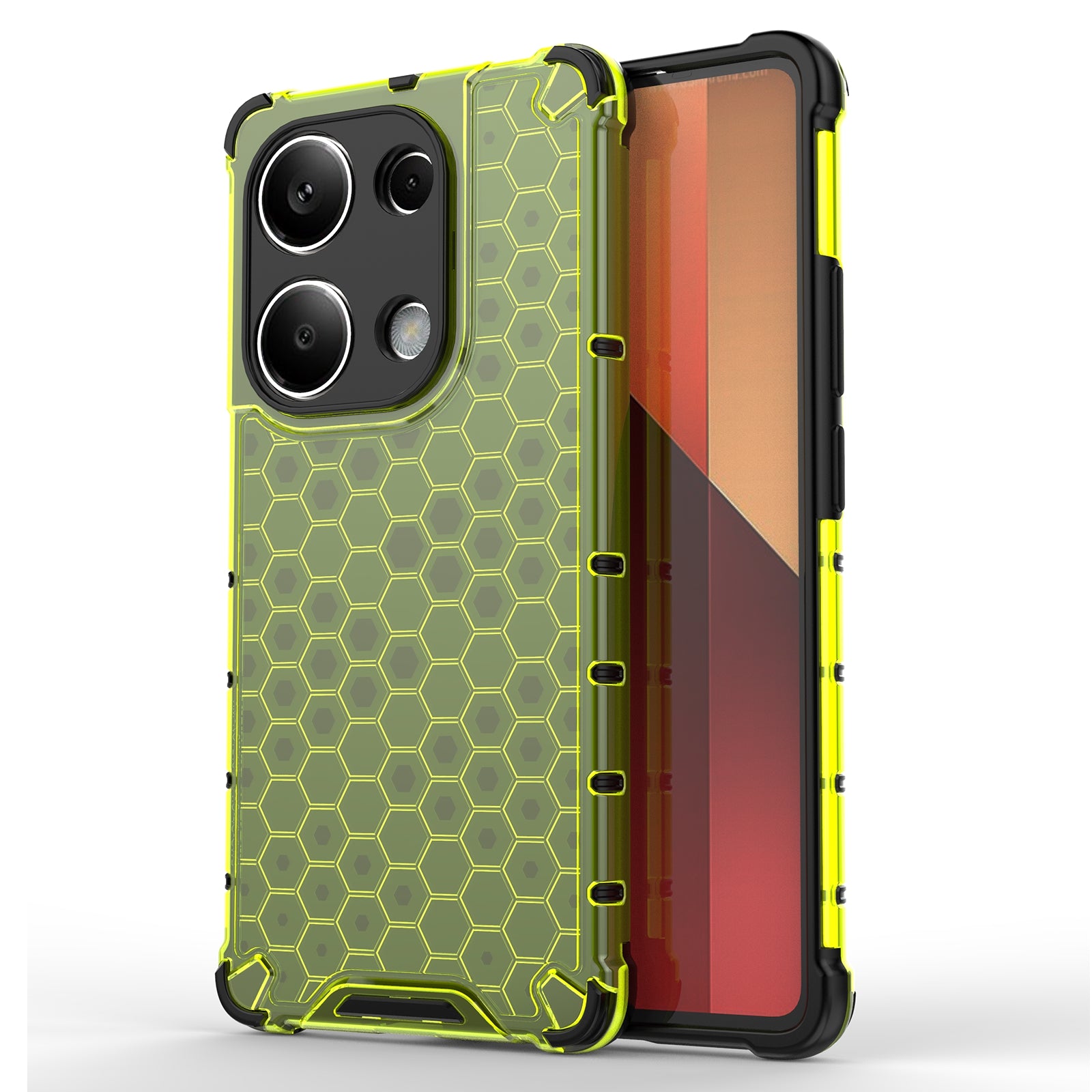 For Xiaomi Redmi Note 13 Pro 4G / Poco M6 Pro 4G Cell Phone Cases Soft TPU Hard PC Back Shell