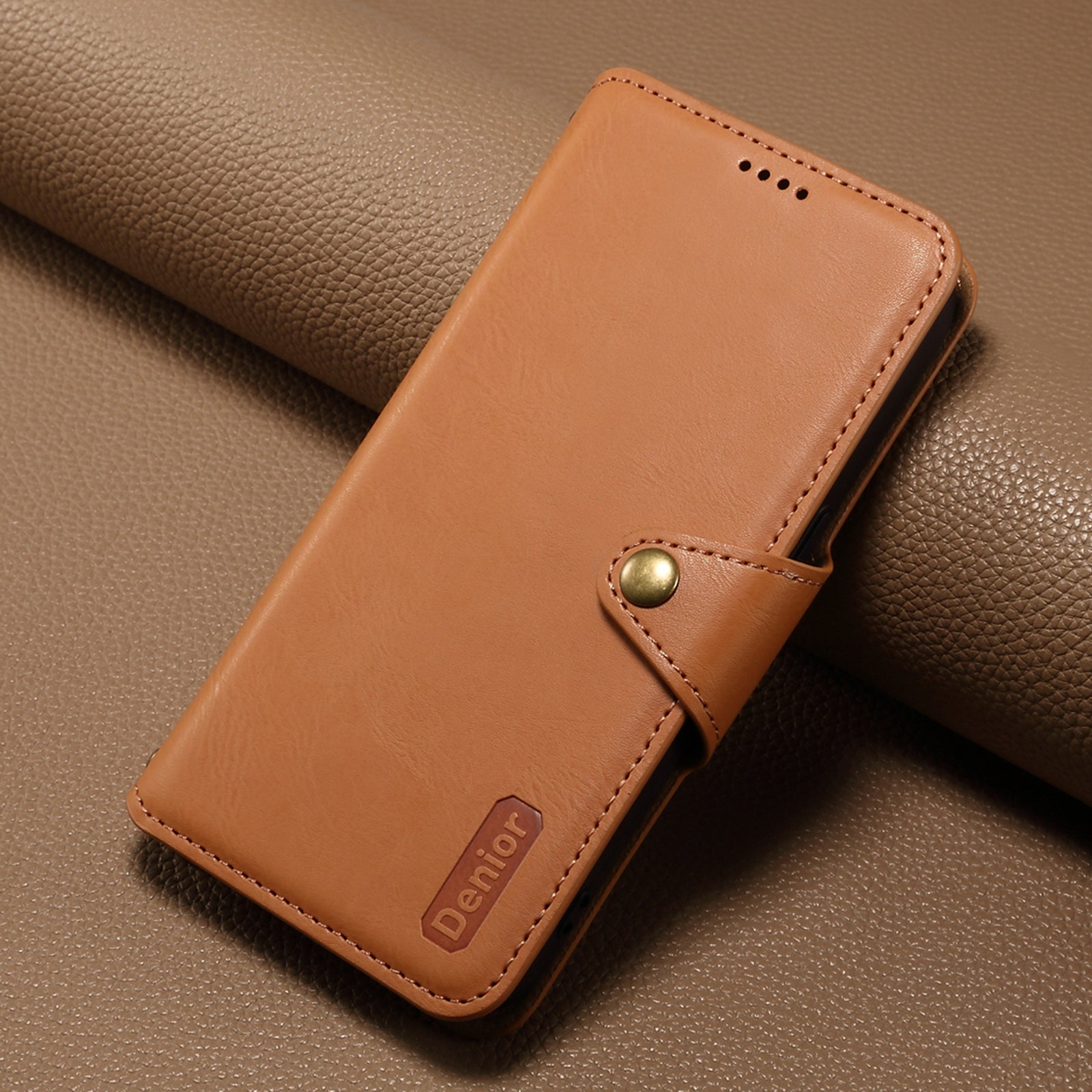 DENIOR For Honor 100 5G Case Wallet PU Leather Folio Flip Mobile Phone Cover