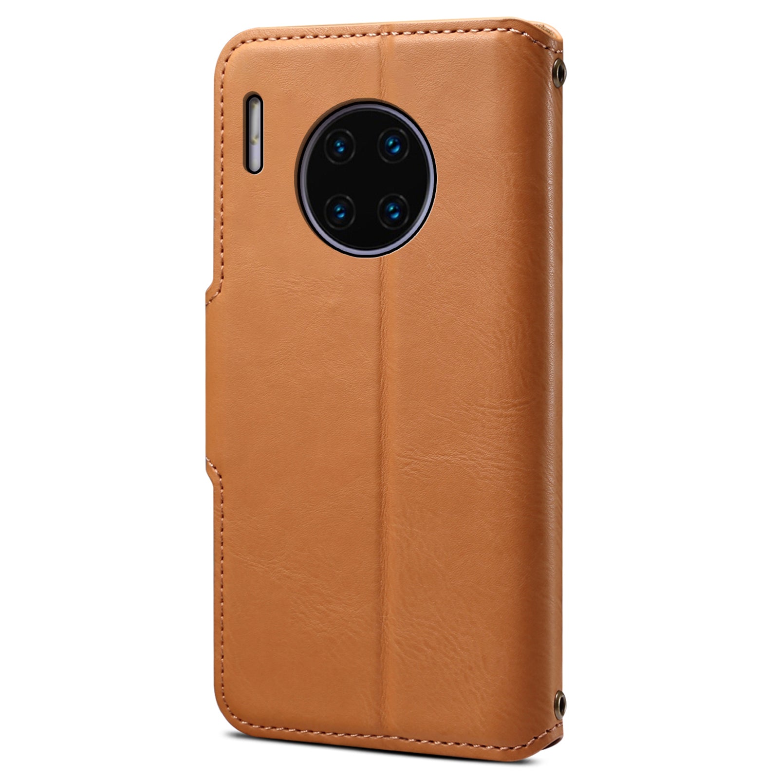 DENIOR For Huawei Mate 30 Pro 4G Case Wallet PU Leather Shockproof Phone Cover