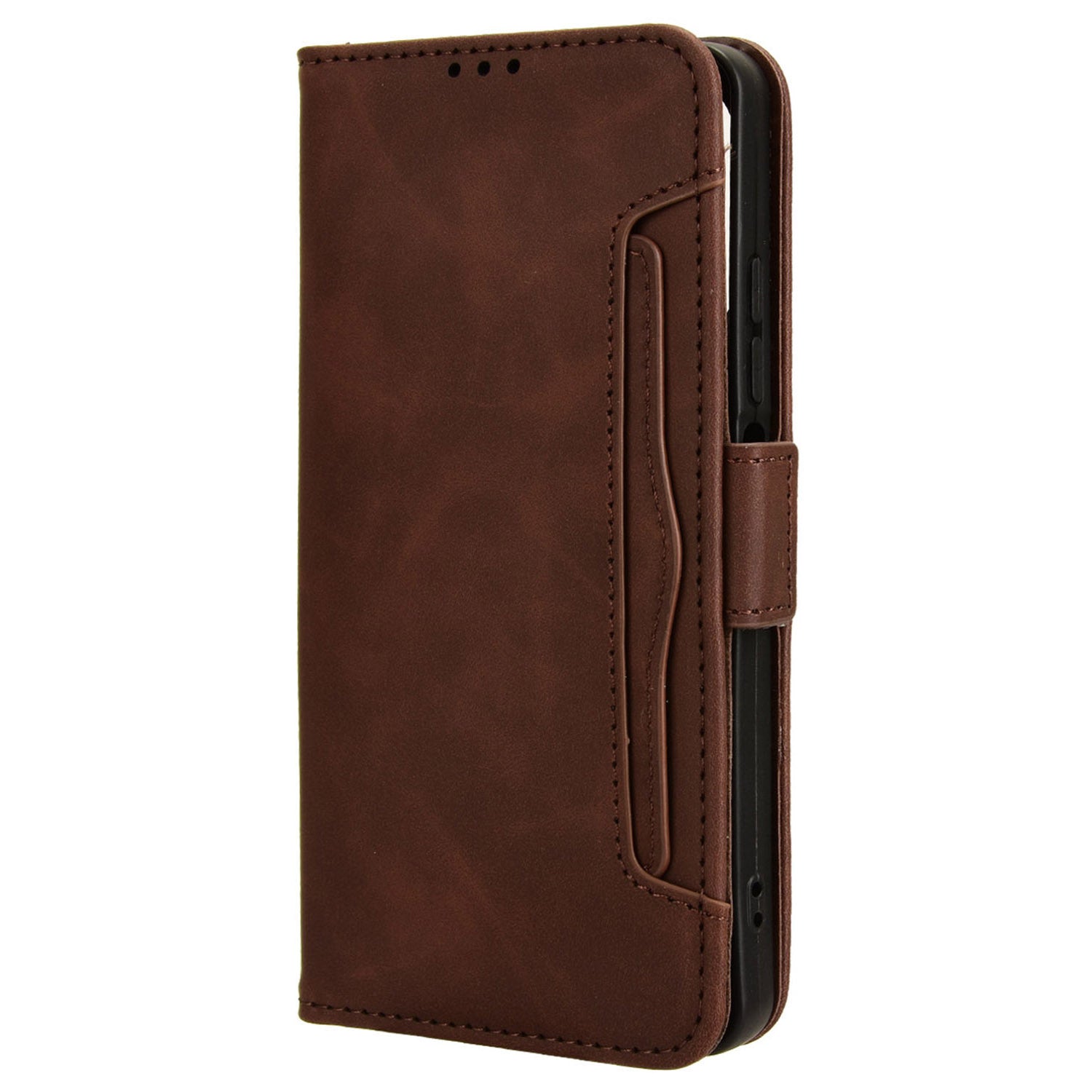 For Realme C67 4G / 12 Lite 4G Case PU Leather Multiple Card Slots Wallet Phone Cover