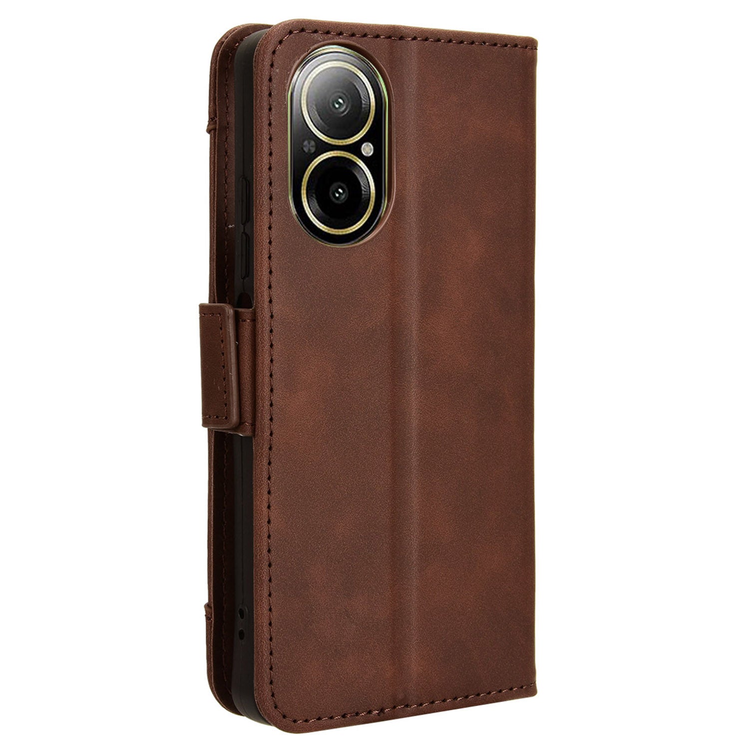 For Realme C67 4G / 12 Lite 4G Case PU Leather Multiple Card Slots Wallet Phone Cover