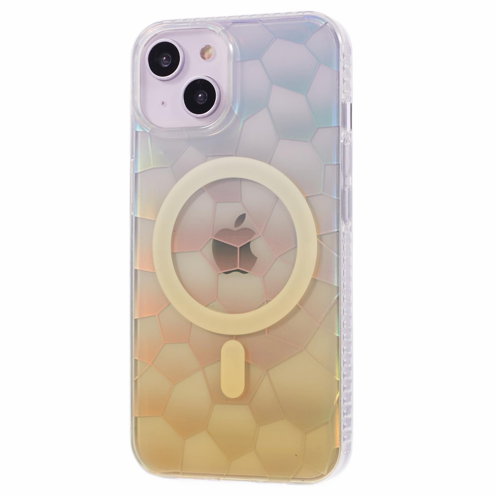 MP Series For iPhone 15 Case Gradient TPU+Acrylic Back Phone Cover Compatible with MagSafe