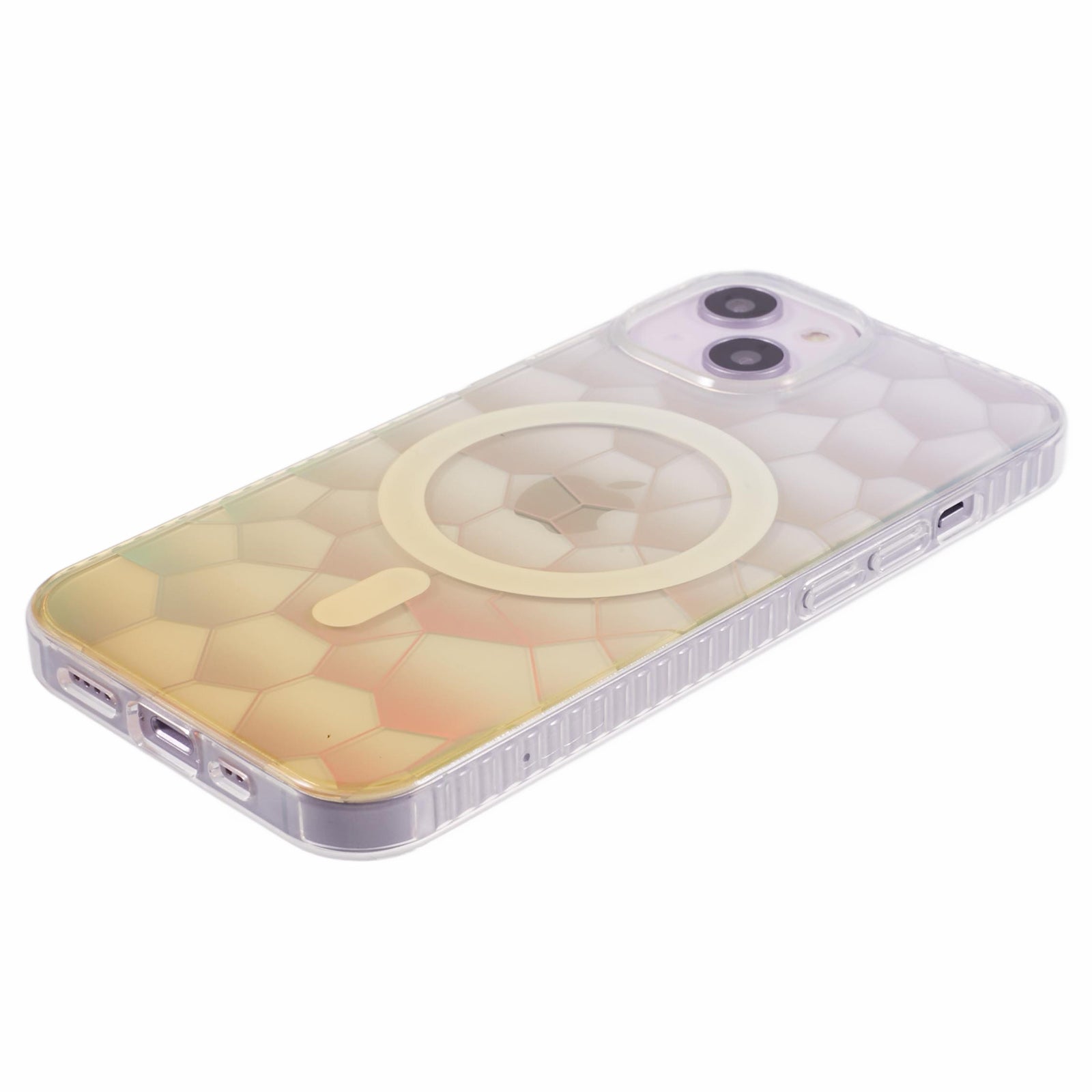 MP Series For iPhone 15 Case Gradient TPU+Acrylic Back Phone Cover Compatible with MagSafe
