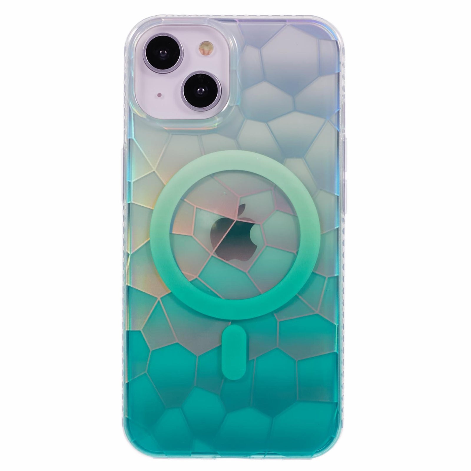 MP Series For iPhone 15 Case Gradient TPU+Acrylic Back Phone Cover Compatible with MagSafe