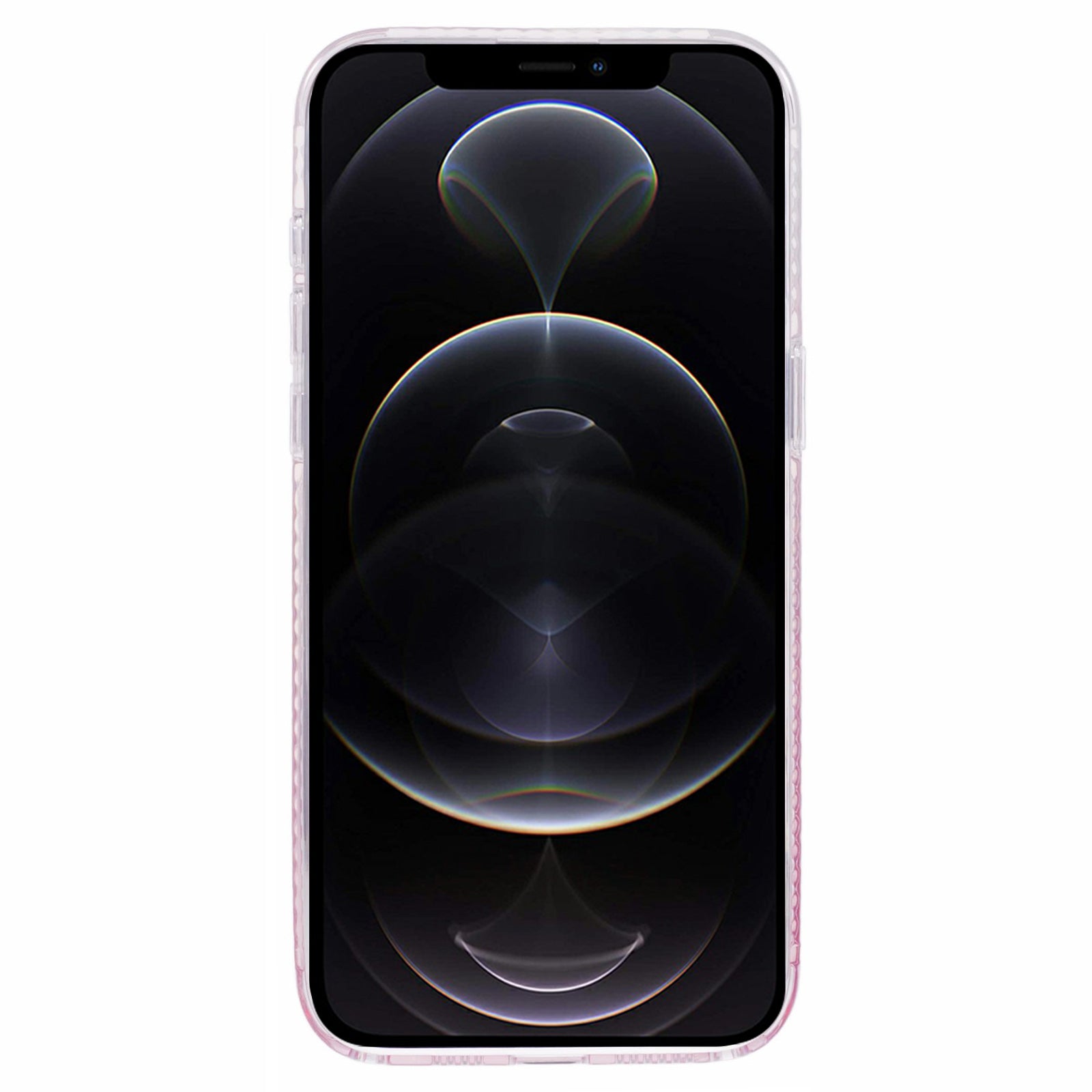 For iPhone 12 Pro Max Case Compatible with MagSafe Color Gradient TPU+Acrylic IMD Phone Cover