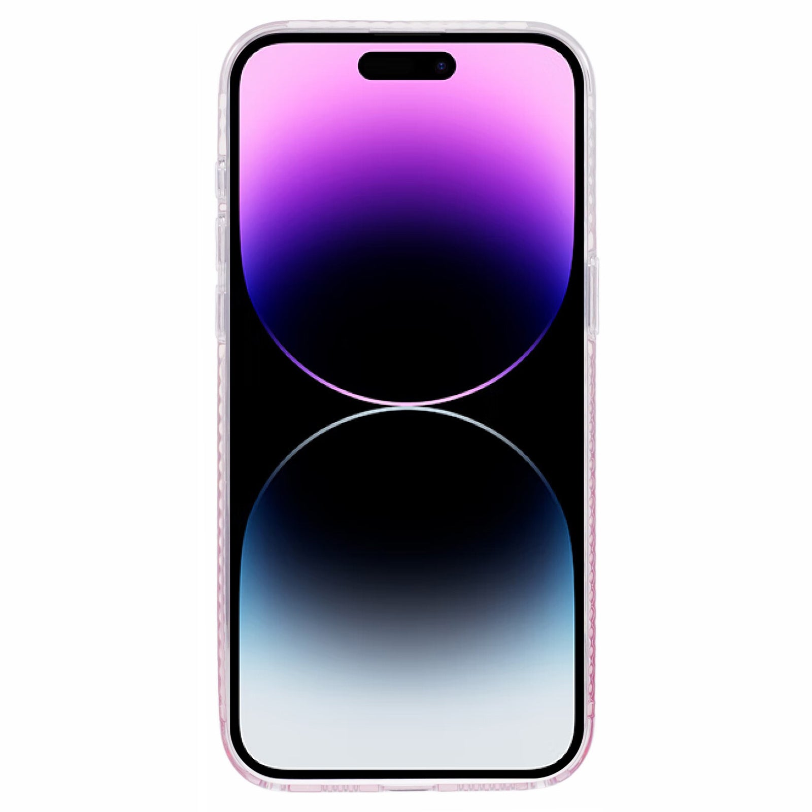 MP Series For iPhone 14 Pro Magnetic Case TPU+Acrylic Phone Cover Gradients Colorful Design