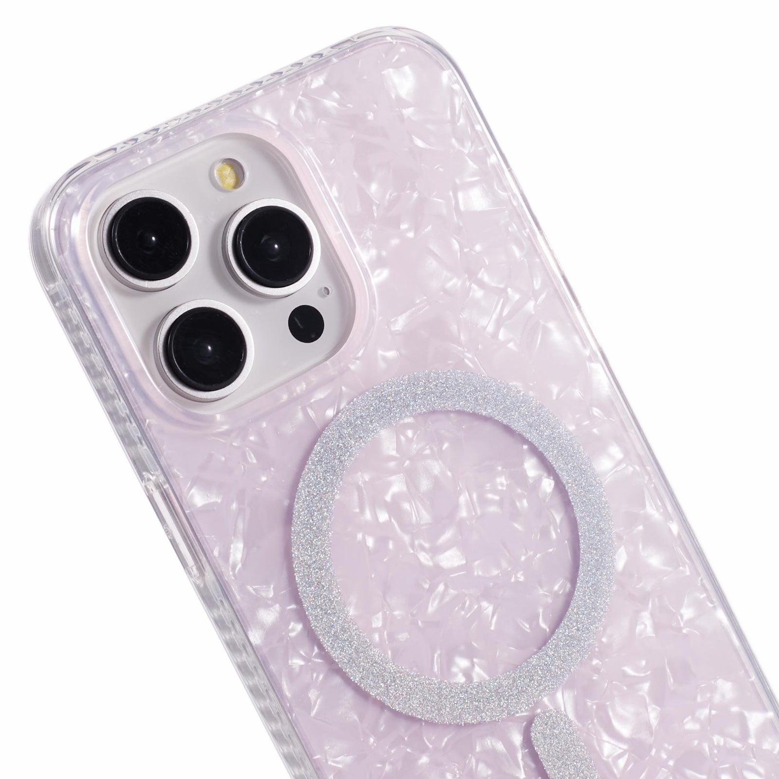 MP Series for iPhone 12 / 12 Pro Magnetic Case TPU+Acrylic IMD Shell Pattern Phone Cover