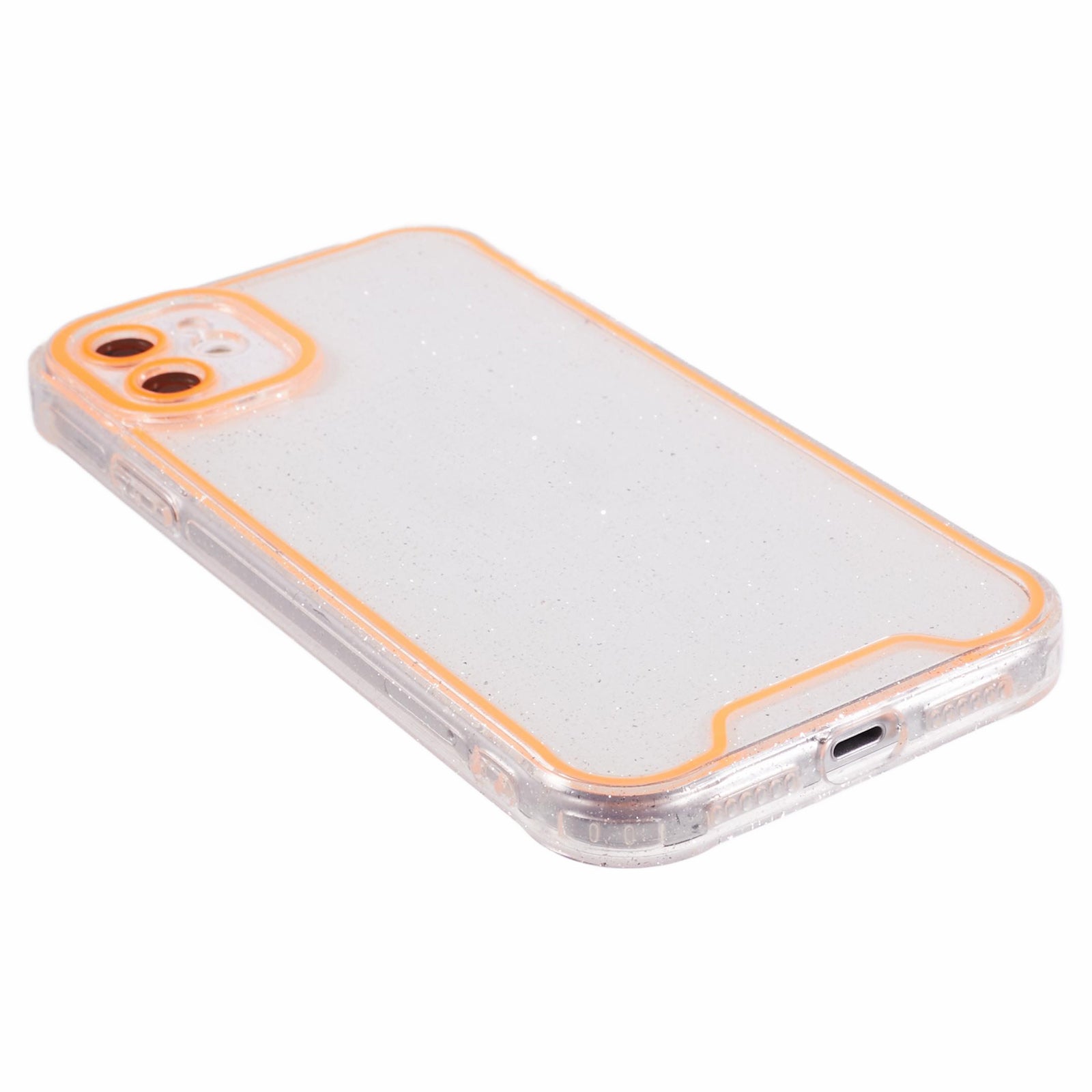XW Series For iPhone 11 TPU Case Glitter Powder Luminous Noctilucent Back Phone Cover