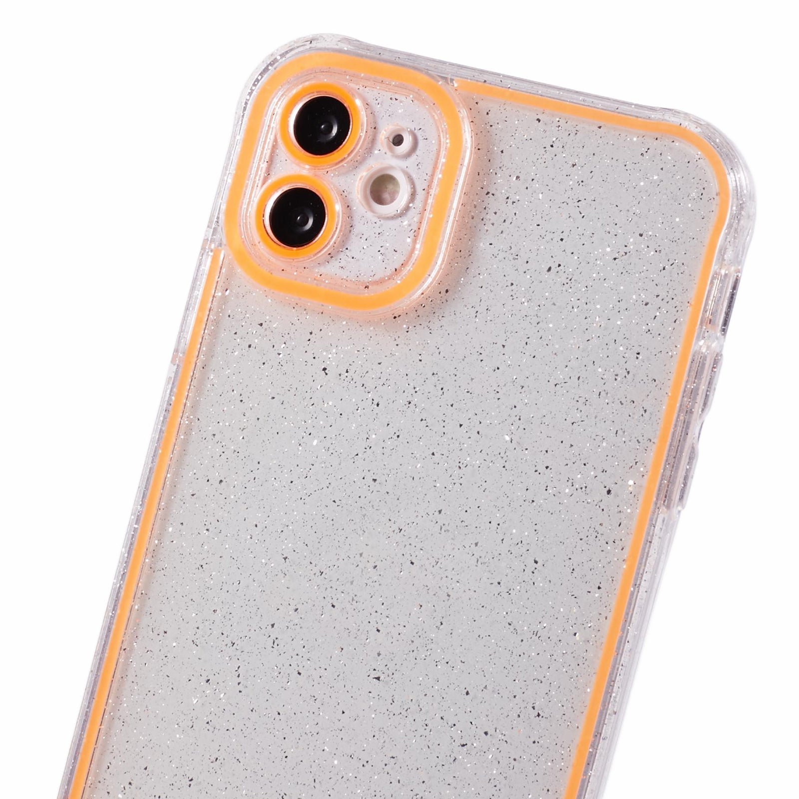XW Series For iPhone 11 TPU Case Glitter Powder Luminous Noctilucent Back Phone Cover