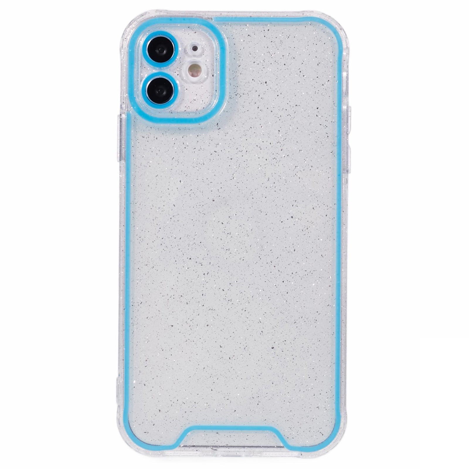 XW Series For iPhone 11 TPU Case Glitter Powder Luminous Noctilucent Back Phone Cover
