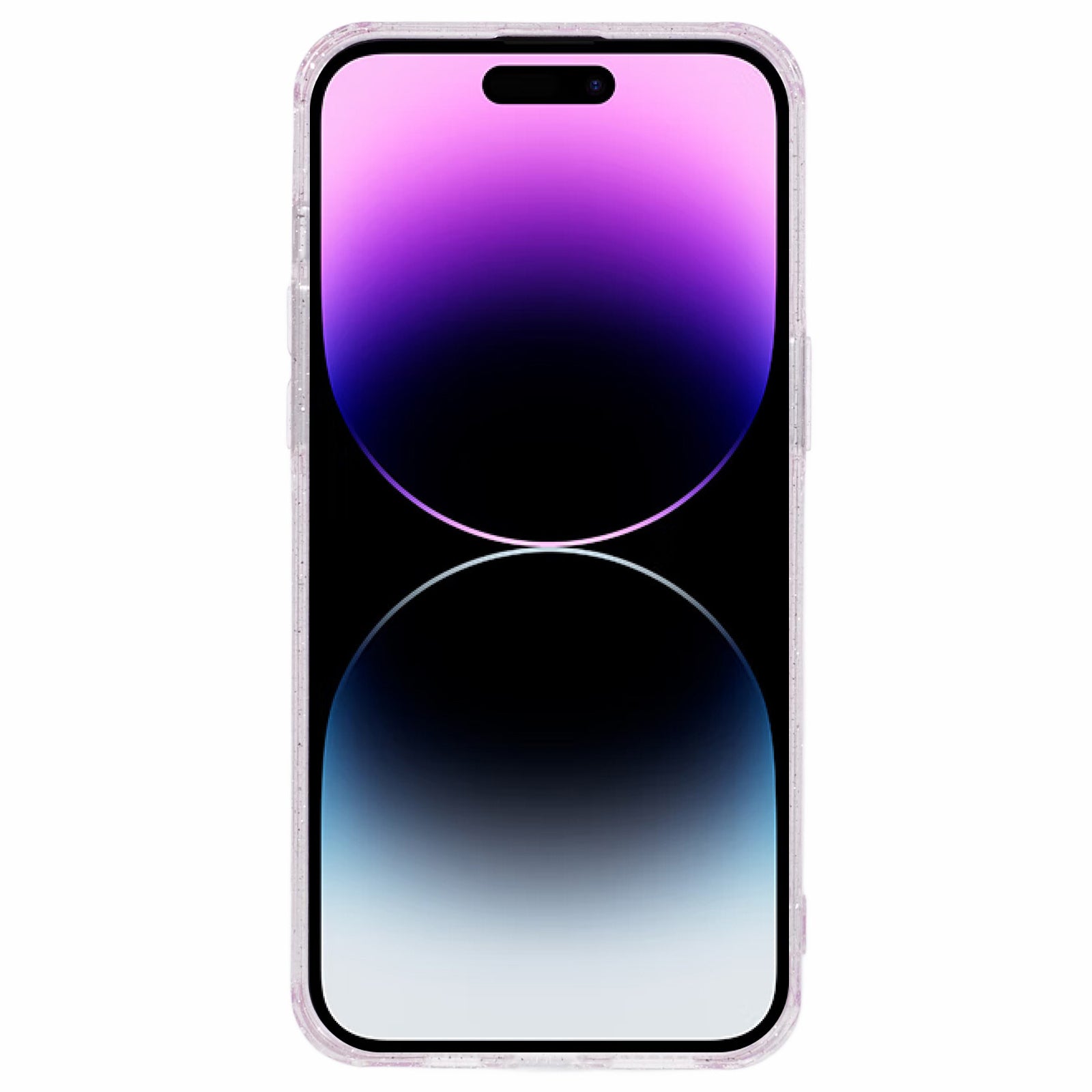 XW Series For iPhone 14 Pro Max Case Glitter Powder Bump Proof TPU Phone Cover with Luminous Design