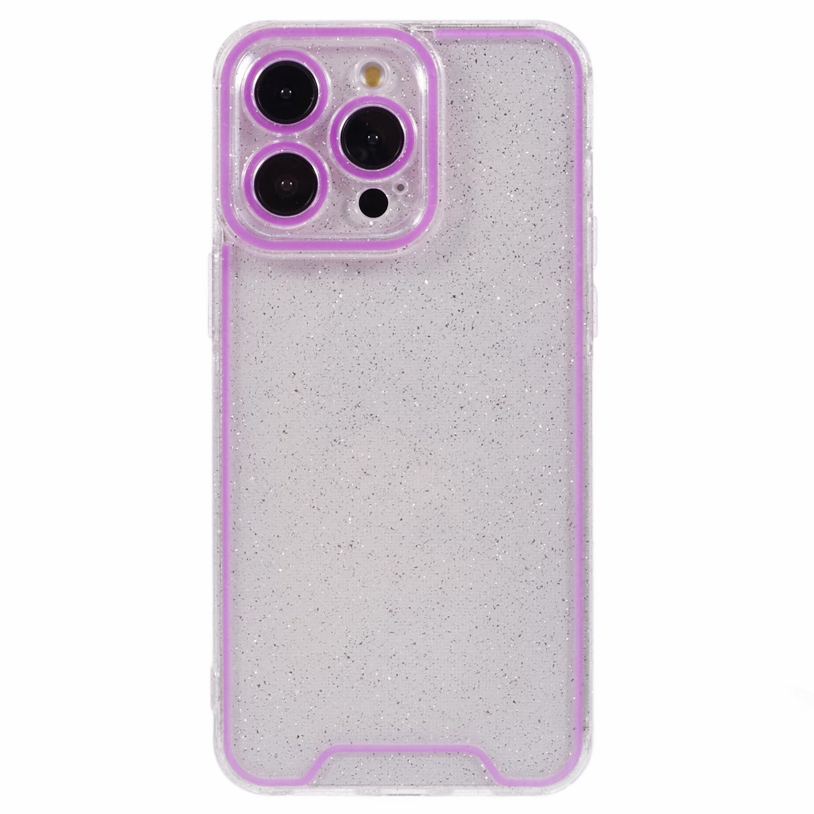 XW Series Case for iPhone 12 Pro Max 6.7 inch Shell Noctilucent Glitter Powder TPU Phone Cover