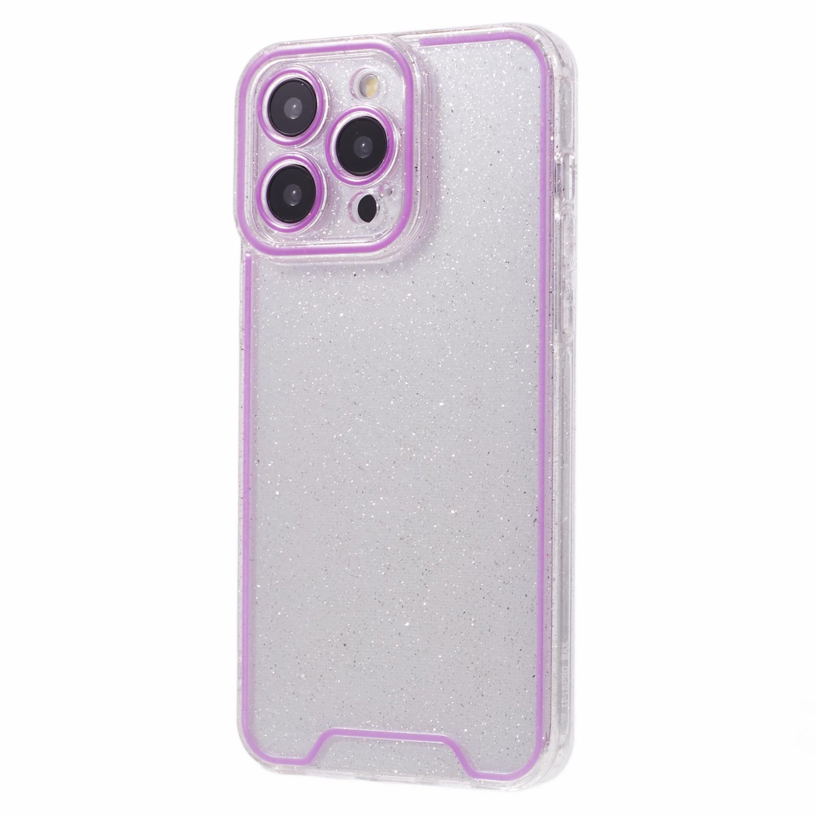 XW Series TPU Case for iPhone 12 Pro 6.1 inch Shell Glitter Powder Luminous Phone Cover