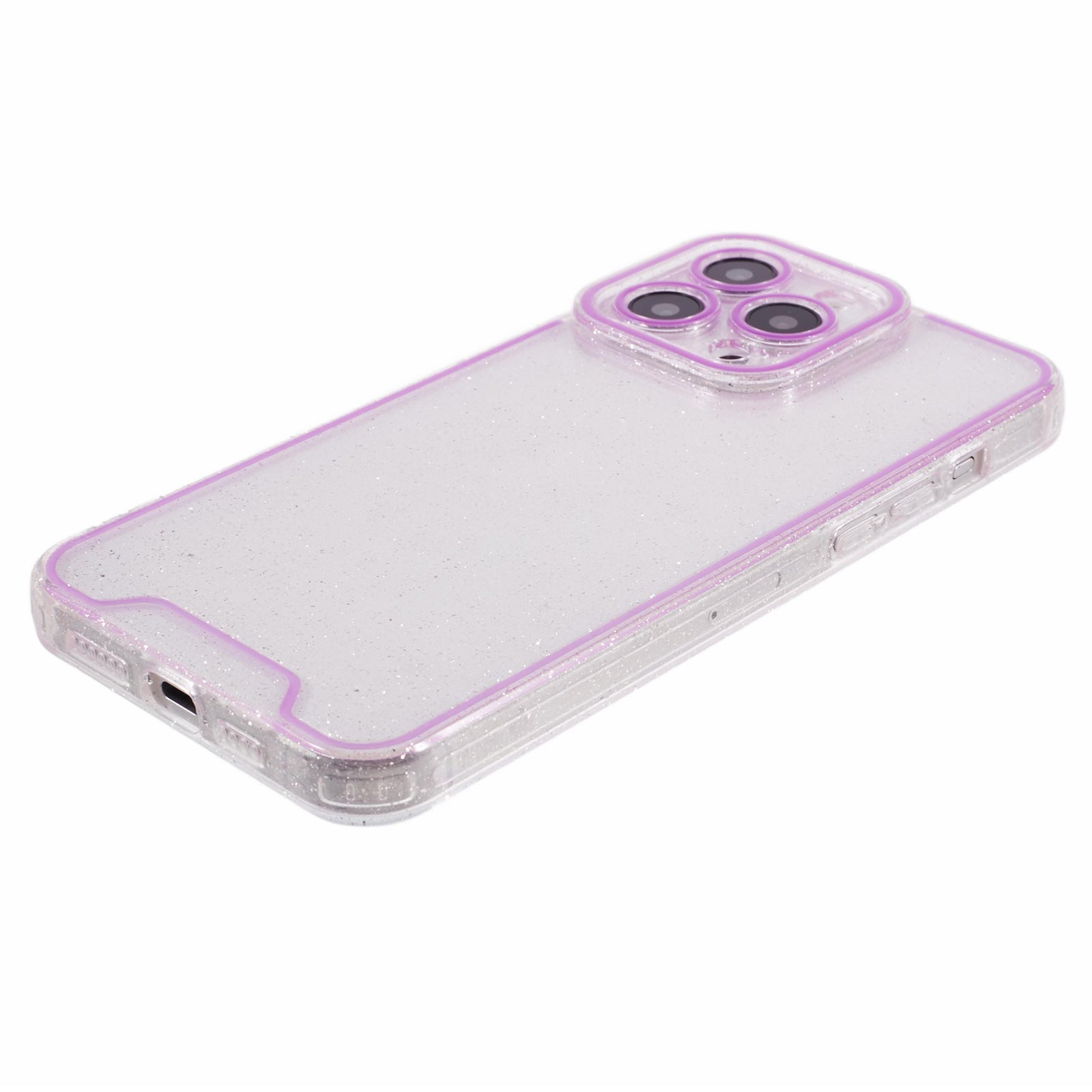 XW Series TPU Case for iPhone 12 Pro 6.1 inch Shell Glitter Powder Luminous Phone Cover