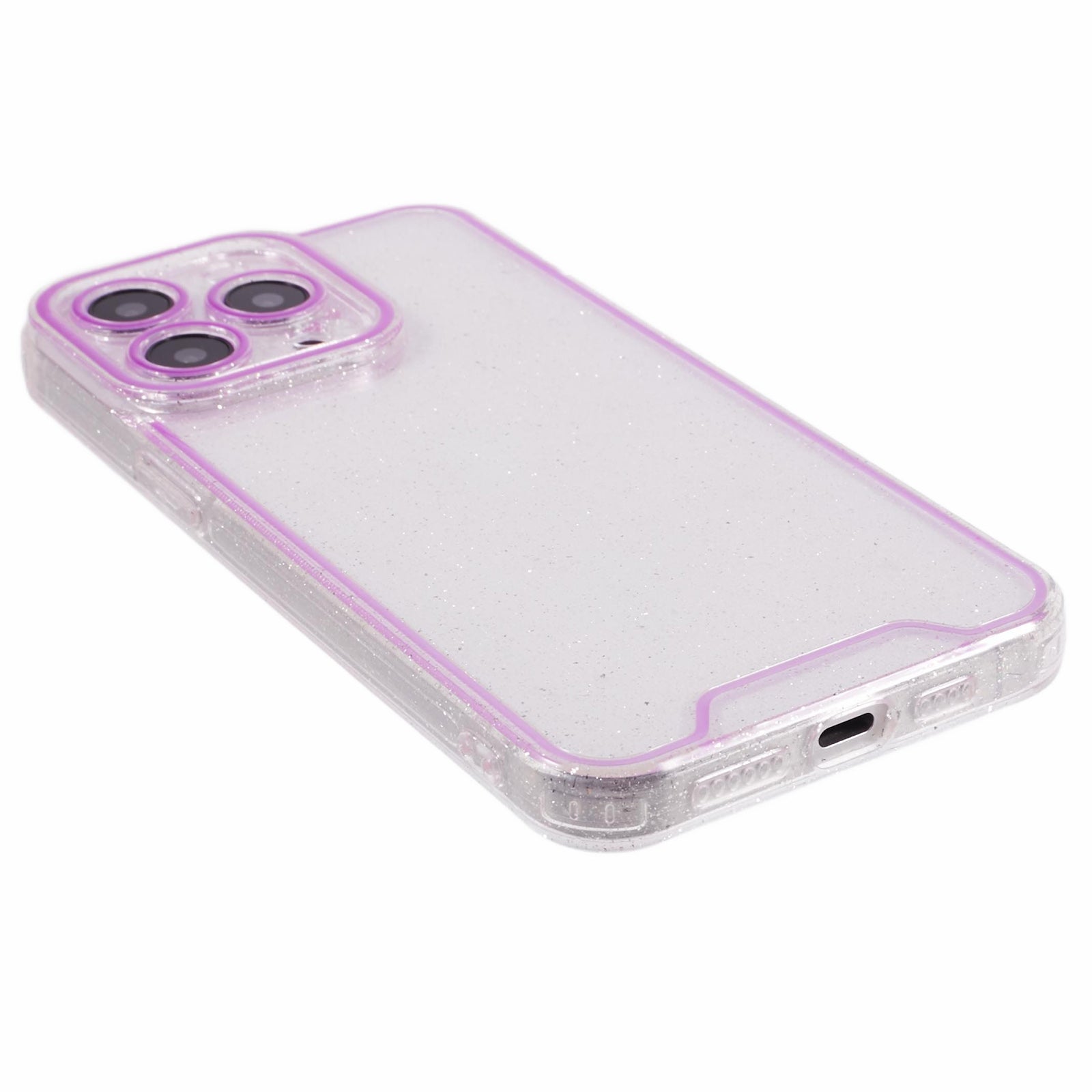 XW Series TPU Case for iPhone 12 Pro 6.1 inch Shell Glitter Powder Luminous Phone Cover