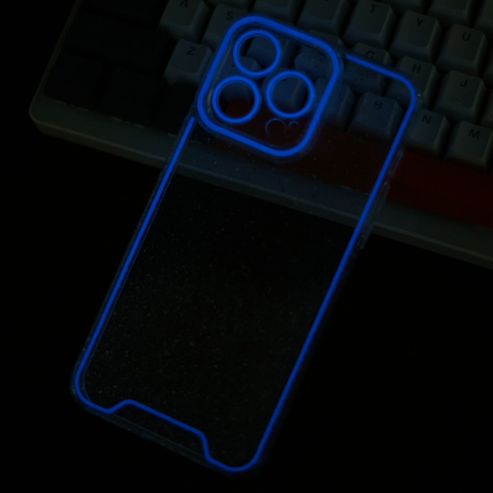 XW Series TPU Case for iPhone 12 Pro 6.1 inch Shell Glitter Powder Luminous Phone Cover