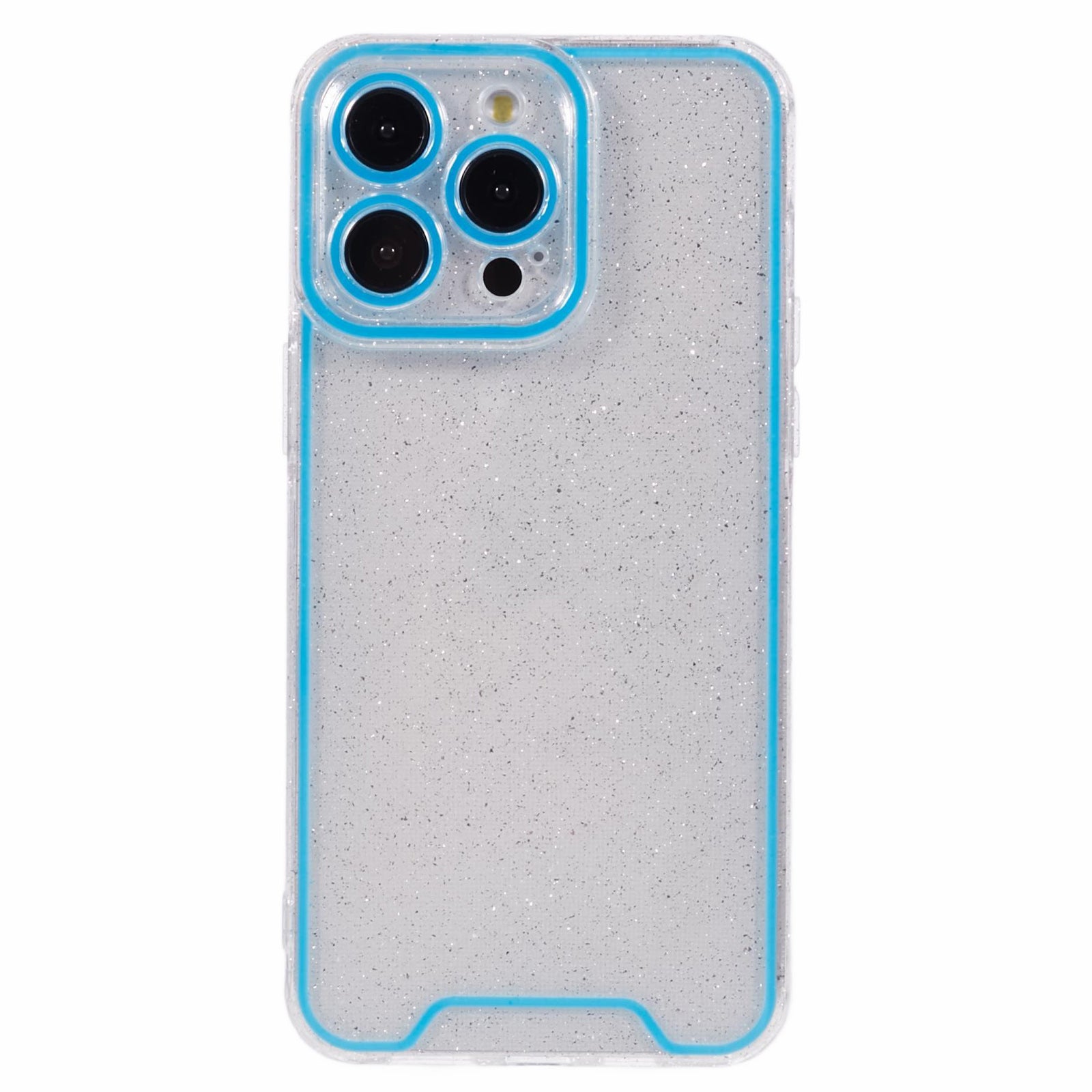 XW Series TPU Case for iPhone 12 Pro 6.1 inch Shell Glitter Powder Luminous Phone Cover