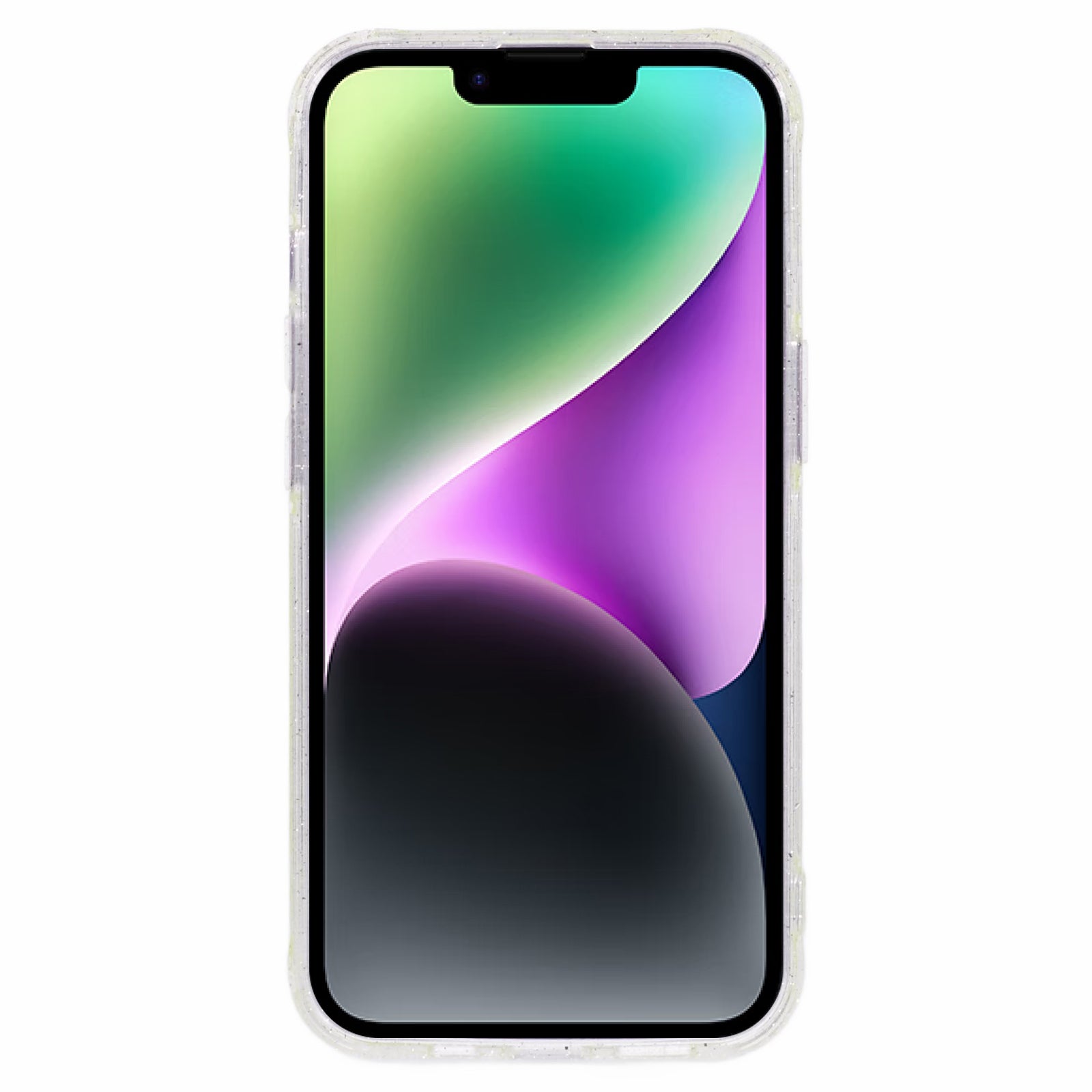 XW Series For iPhone 14 Glitter Phone Case Soft TPU Cover Glow in the Dark