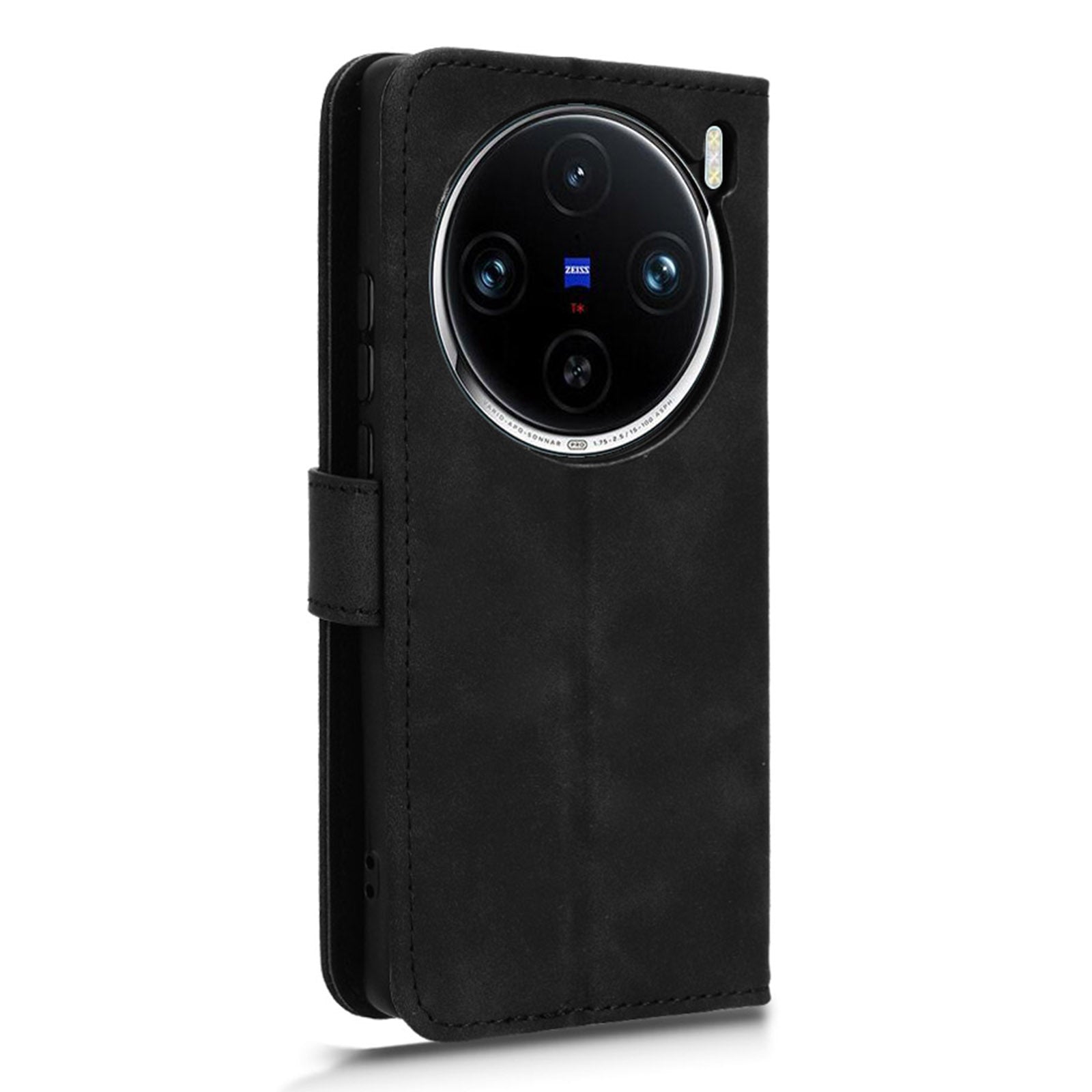 For vivo X100 Pro 5G Case PU Leather Full Protection Folio Phone Cover