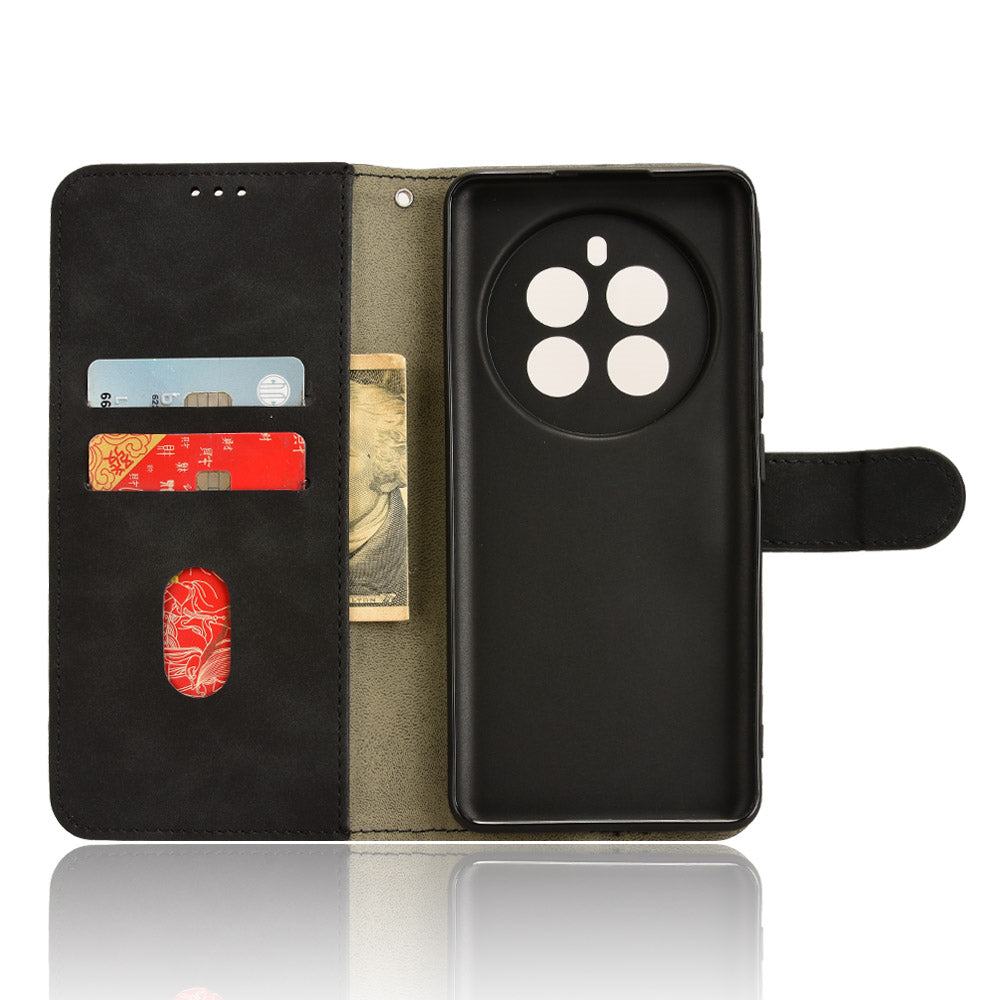 For Realme 12 Pro 5G / 12 Pro+ 5G Case Skin-touch Flip Leather Phone Cover
