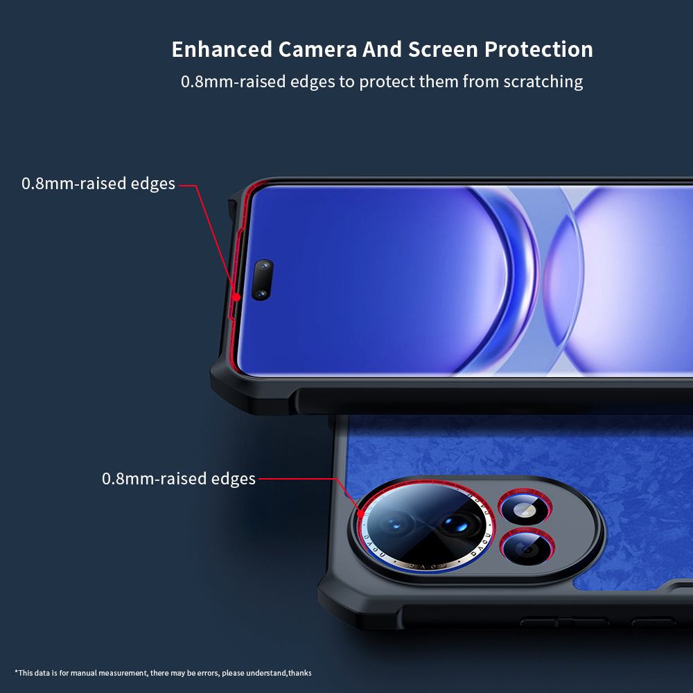 XUNDD For Huawei nova 12 5G Case Airbag Protective TPU+Acrylic Phone Cover