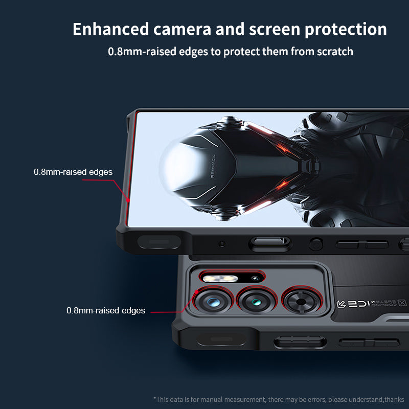 XUNDD Case for ZTE nubia Red Magic 9 Pro 5G / 9 Pro+ 5G Hybrid TPU+Acrylic Phone Cover