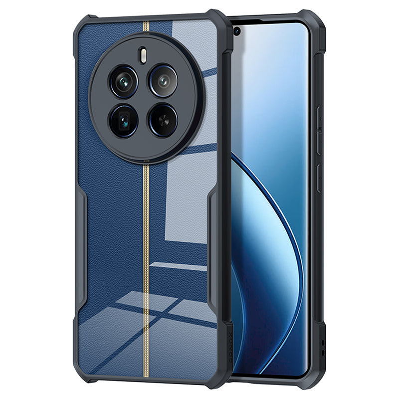 XUNDD For Realme 12+ 5G Case TPU+Acrylic Non-Slip Protective Phone Cover