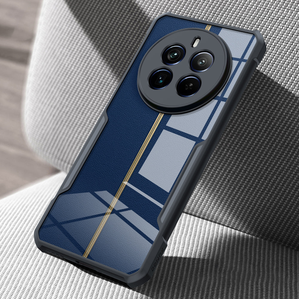 XUNDD For Realme 12+ 5G Case TPU+Acrylic Non-Slip Protective Phone Cover