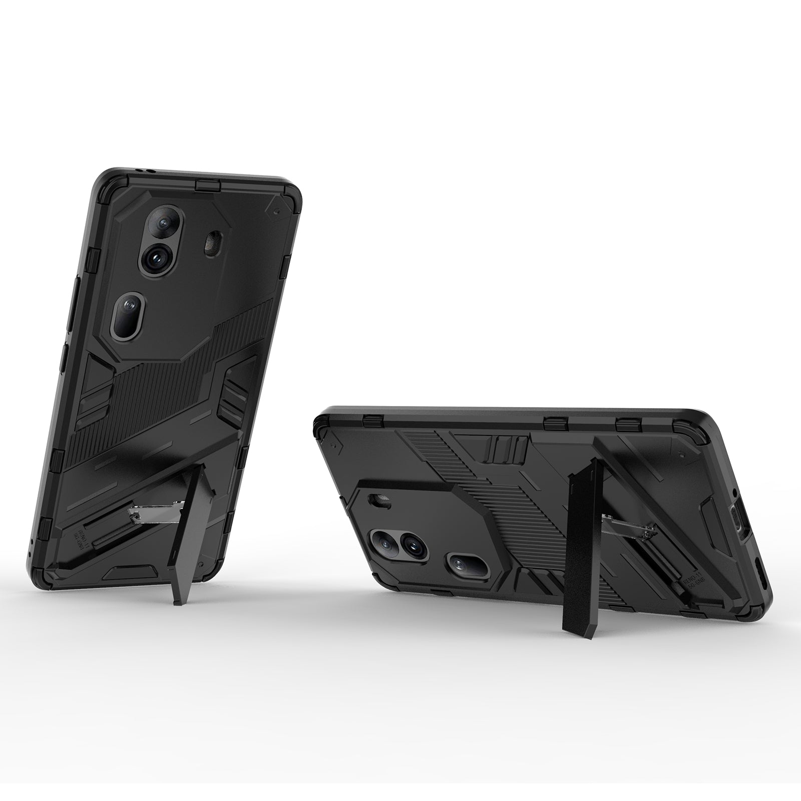 For Oppo Reno11 Pro 5G (Global) Case PC+TPU Kickstand Protective Phone Cover