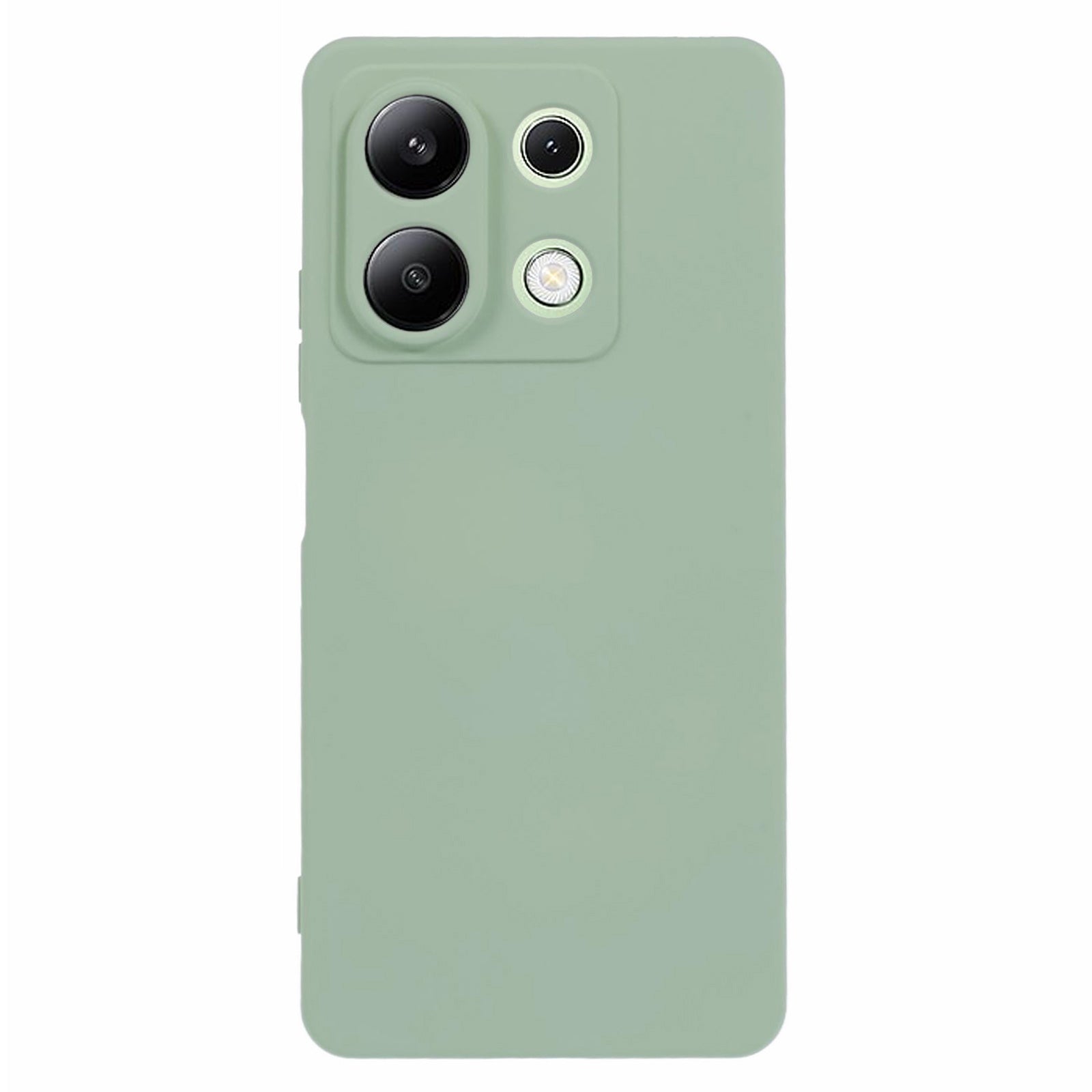 For Xiaomi Redmi Note 13 4G TPU Case 2.0mm Well-protected Anti-scratch Smartphone Cover