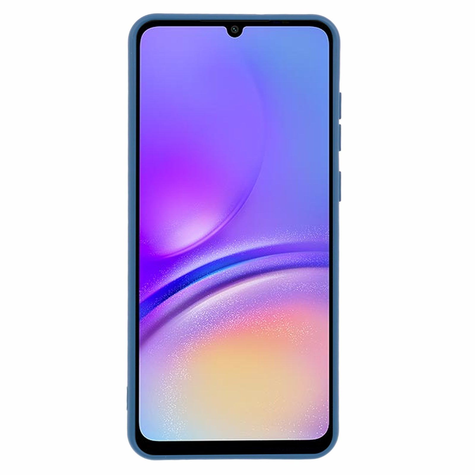 For Samsung Galaxy A05 4G Cover 2.0mm Solid Color Flexible TPU Shockproof Cell Phone Case