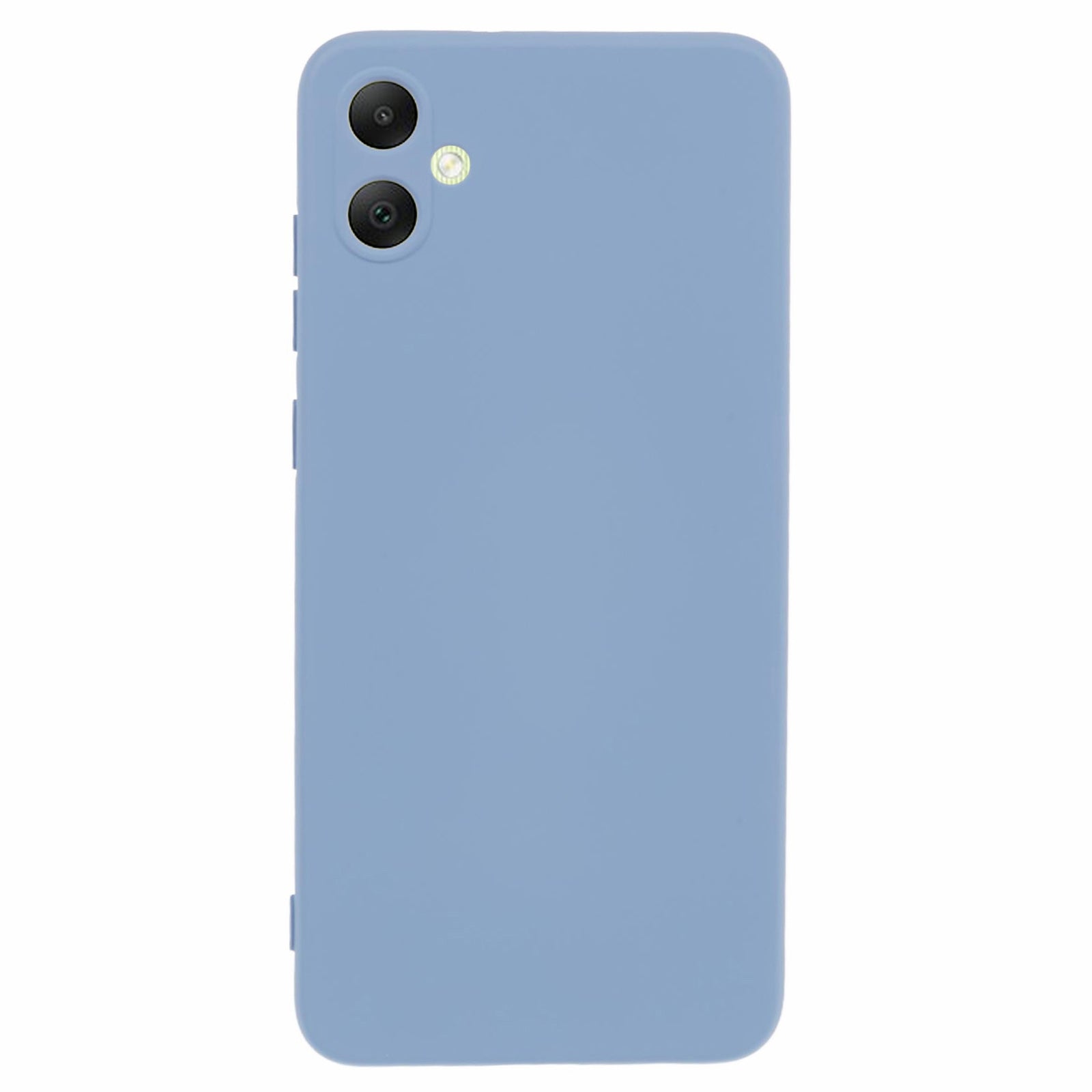 For Samsung Galaxy A05 4G Cover 2.0mm Solid Color Flexible TPU Shockproof Cell Phone Case