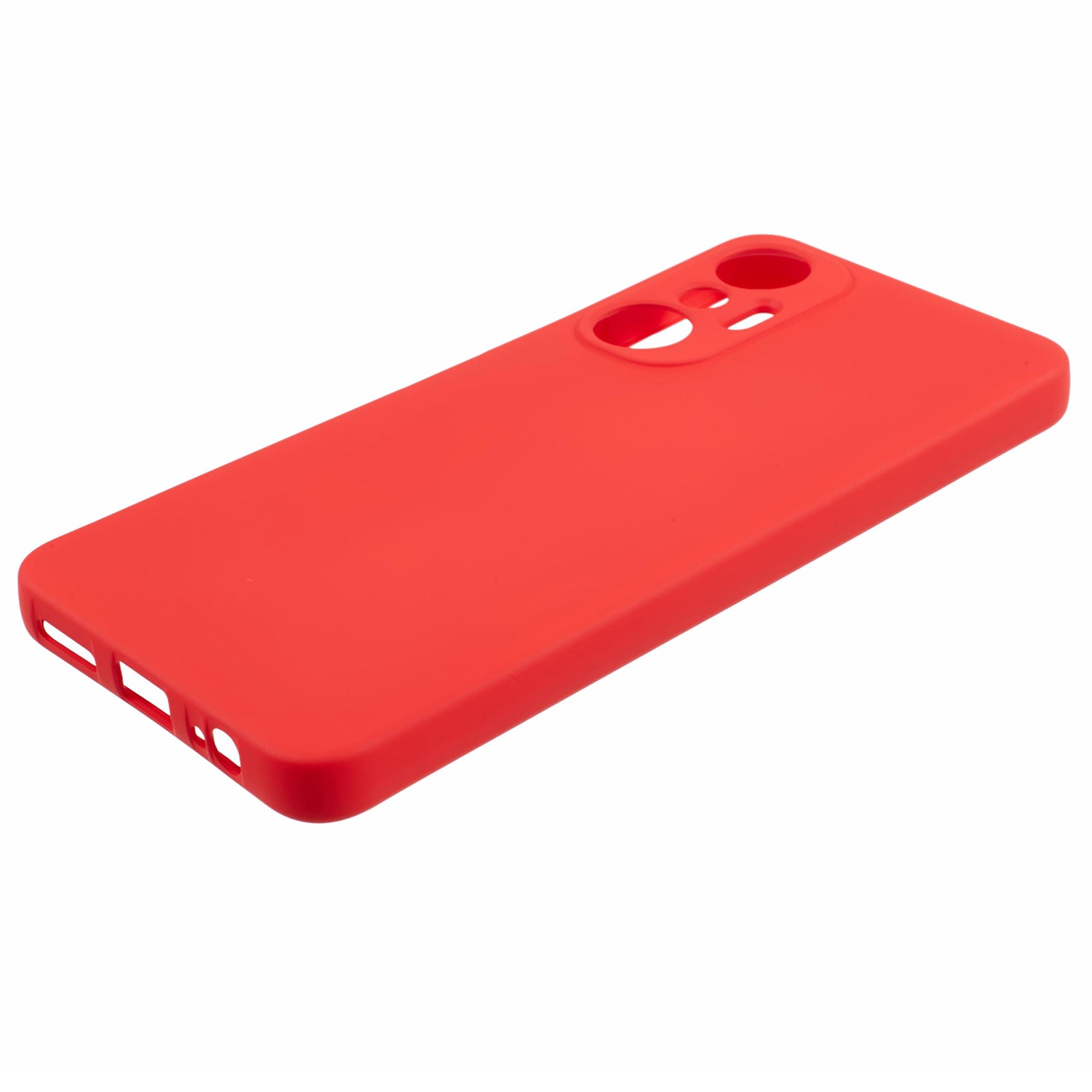 For Transsion Infinix Hot 20S 4G Case 2.0mm TPU Soft Lining Phone Cover Arc Edge