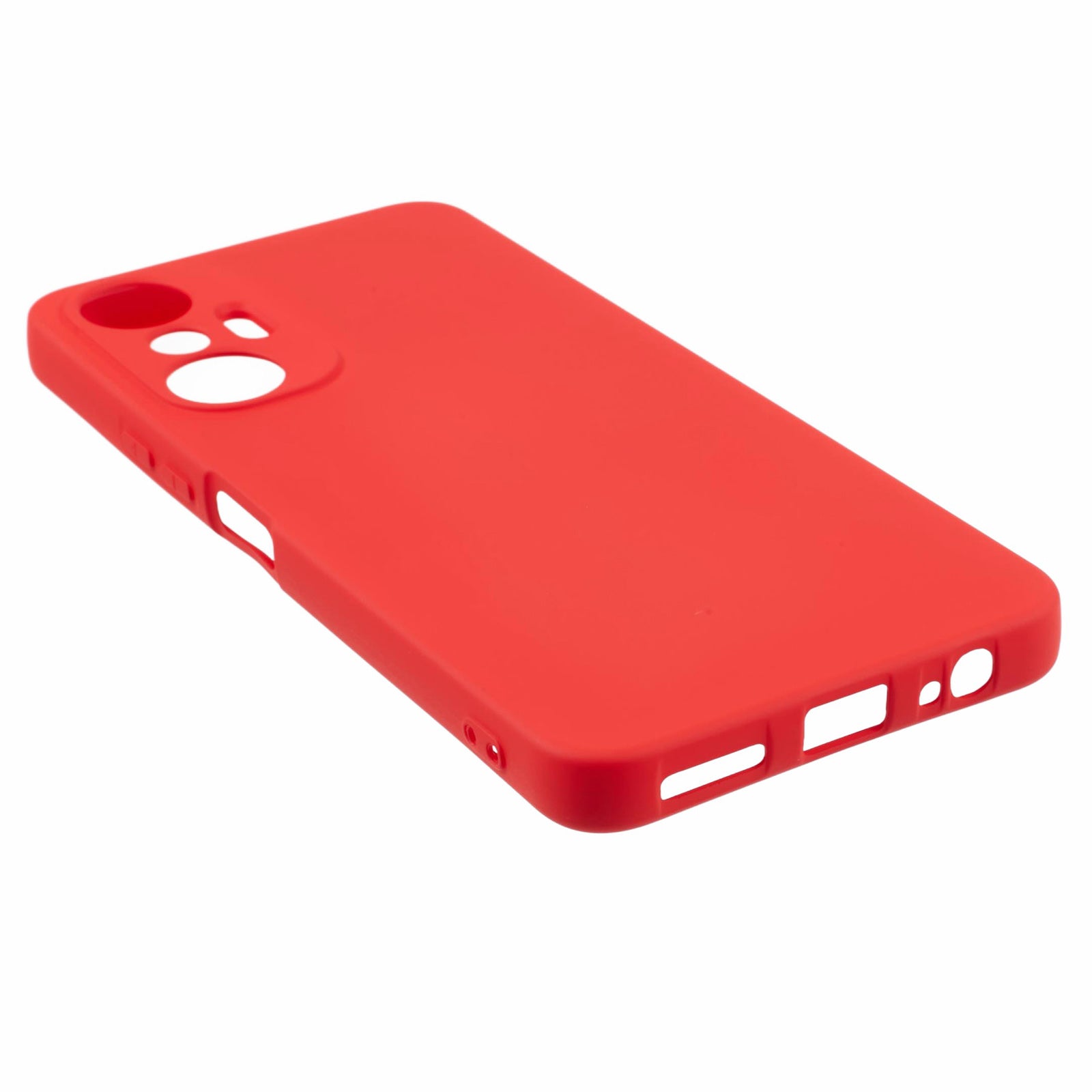 For Transsion Infinix Hot 20S 4G Case 2.0mm TPU Soft Lining Phone Cover Arc Edge