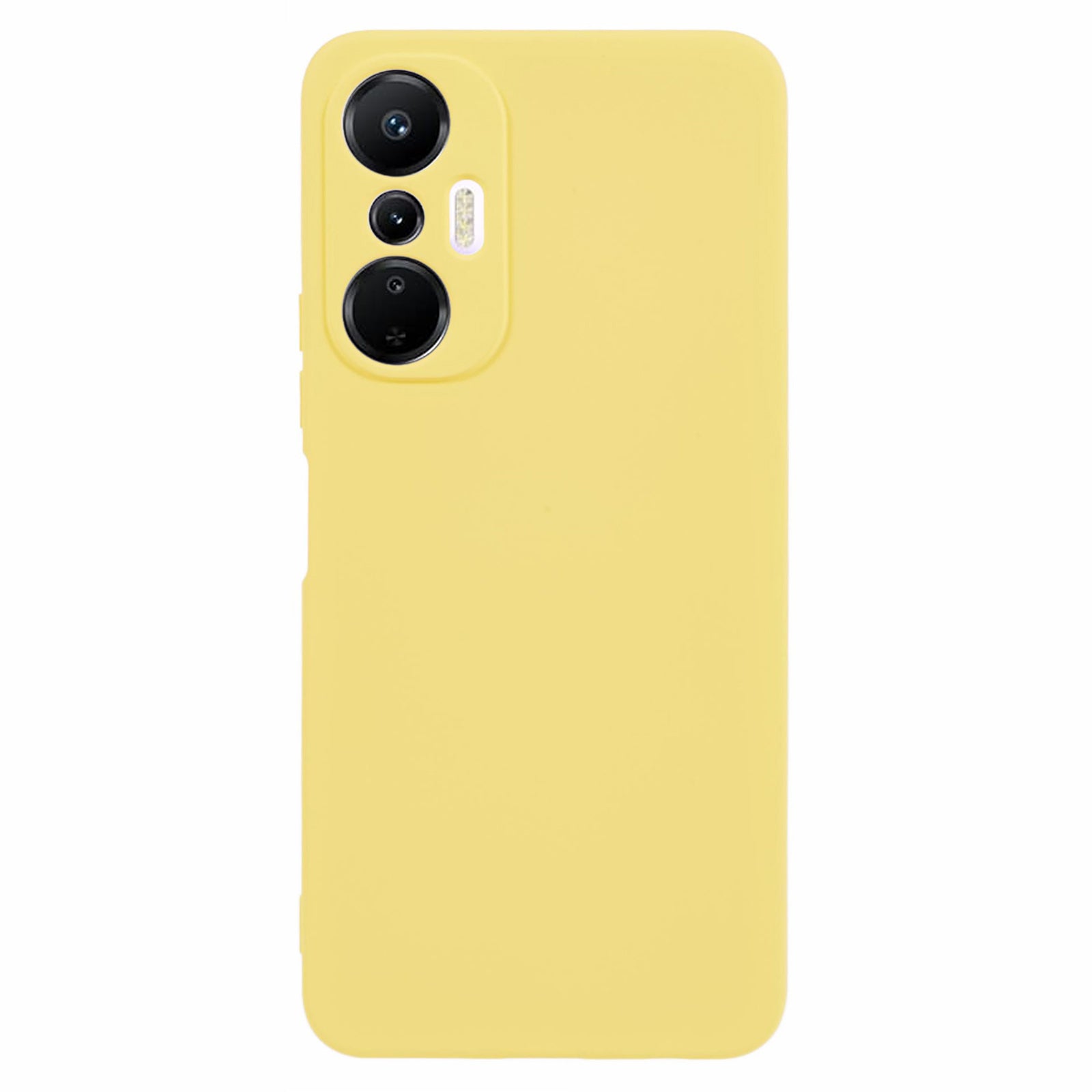 For Transsion Infinix Hot 20S 4G Case 2.0mm TPU Soft Lining Phone Cover Arc Edge