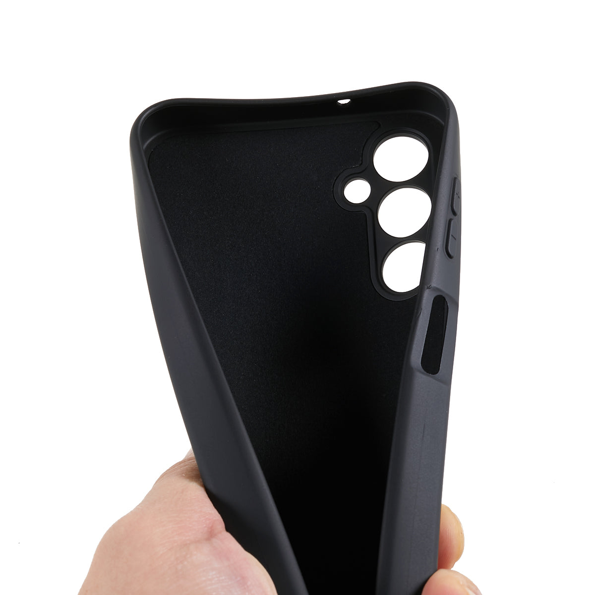 For Samsung Galaxy S23 FE Case 2.0mm TPU Soft-Touch Lining Phone Cover