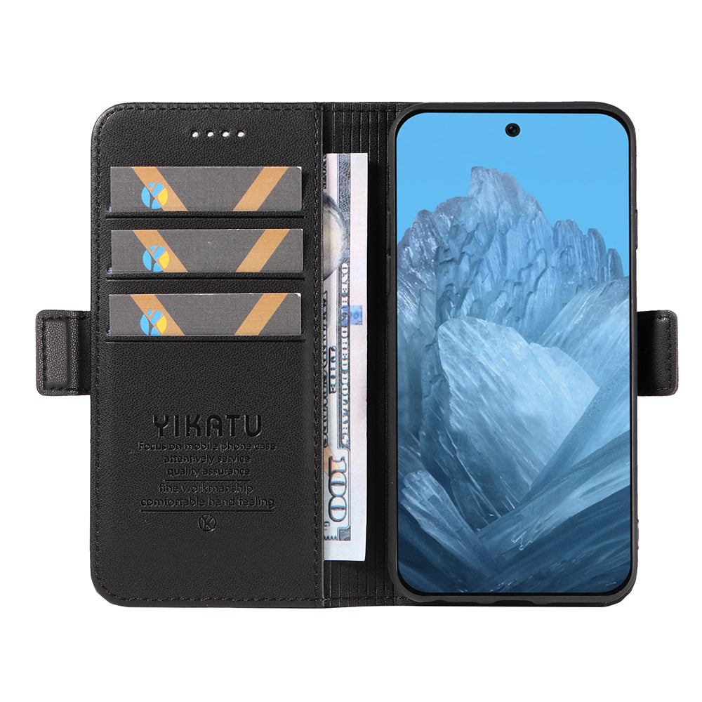 YIKATU YK-003 For Google Pixel 9 Wallet Phone Case Anti-Drop Leather Flip Cover