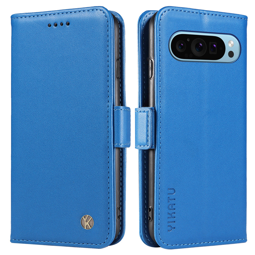 YIKATU YK-003 For Google Pixel 9 Wallet Phone Case Anti-Drop Leather Flip Cover