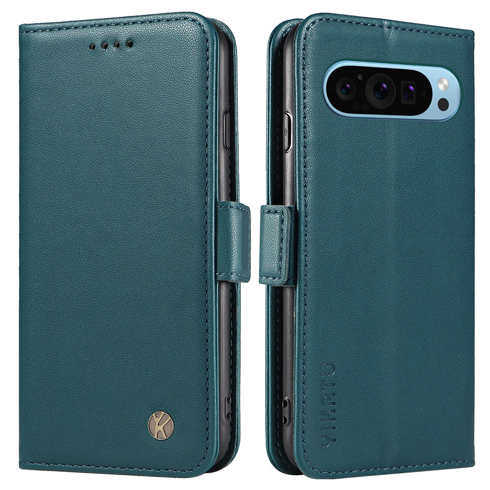 YIKATU YK-003 For Google Pixel 9 Wallet Phone Case Anti-Drop Leather Flip Cover