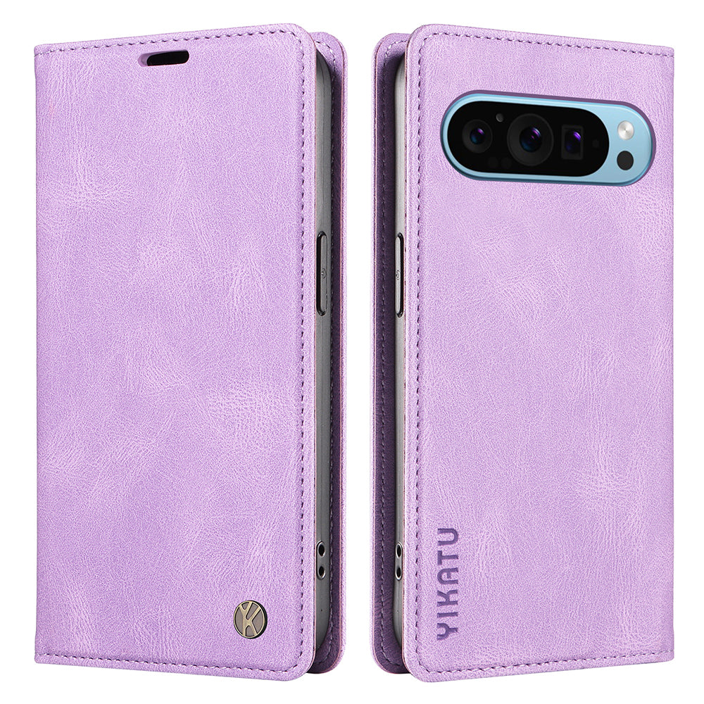 YIKATU YK-005 For Google Pixel 9 Case Leather Skin Touch Feeling Phone Cover